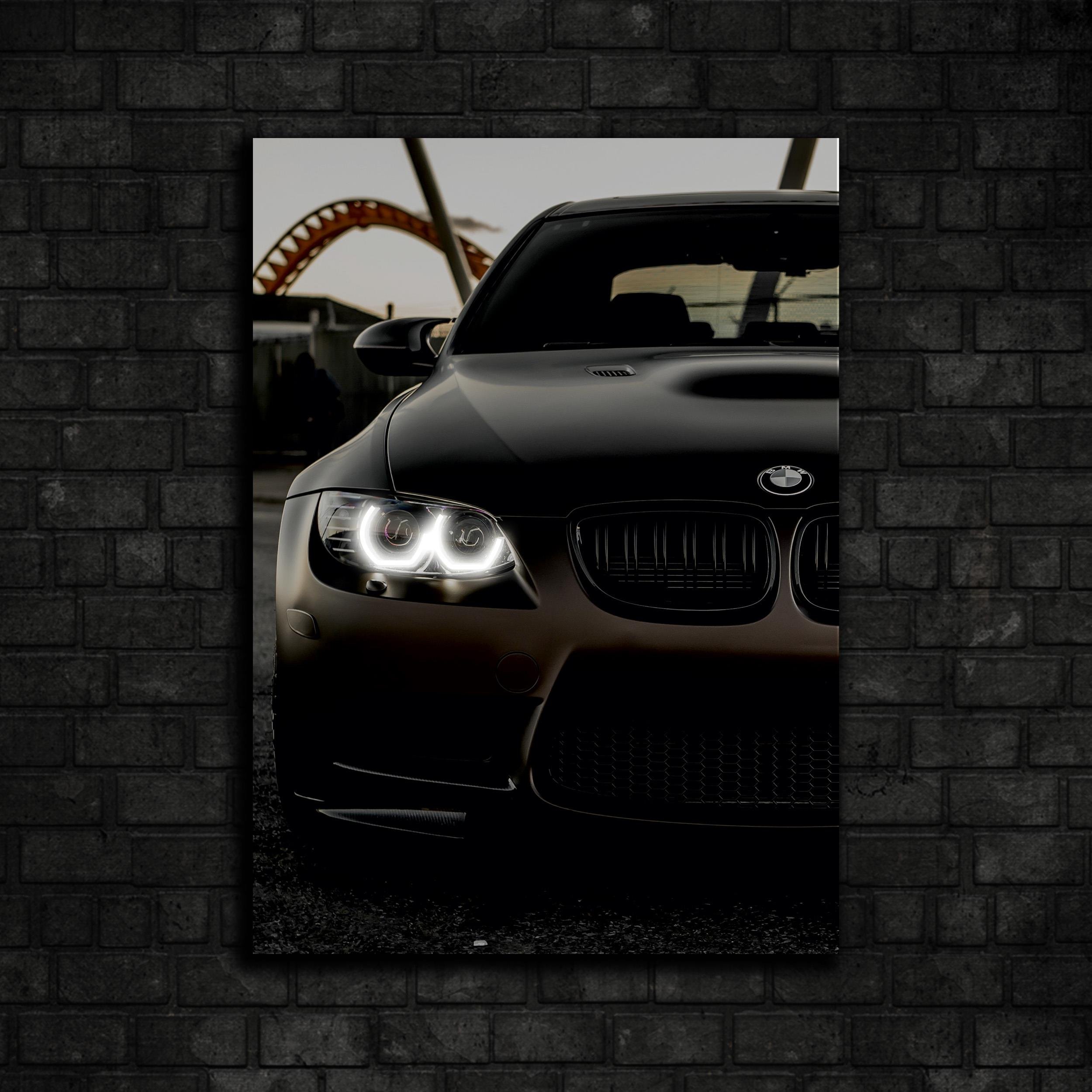BMW M3 E92 Araba Neon Tablo