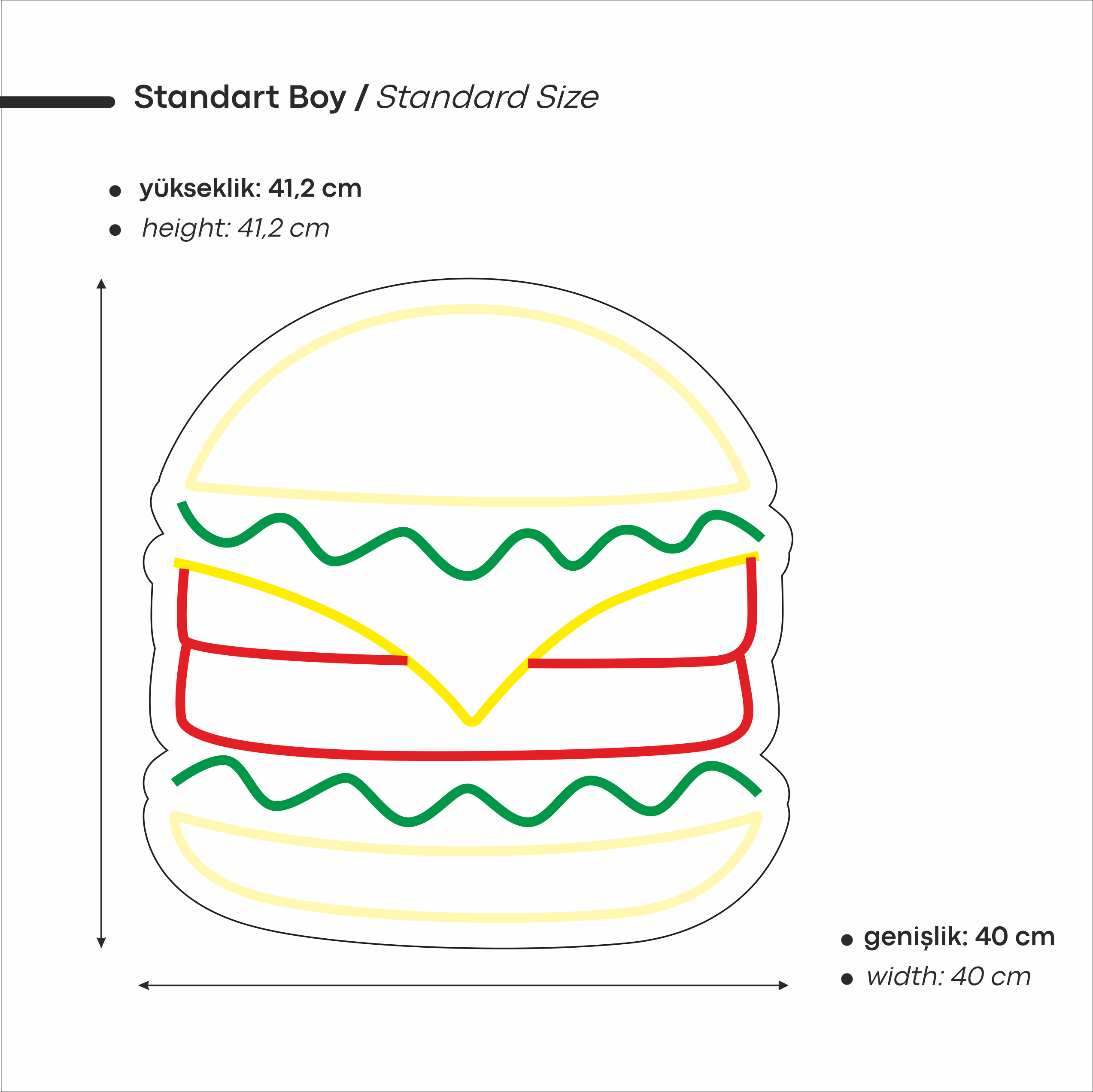 Burger Led Neon