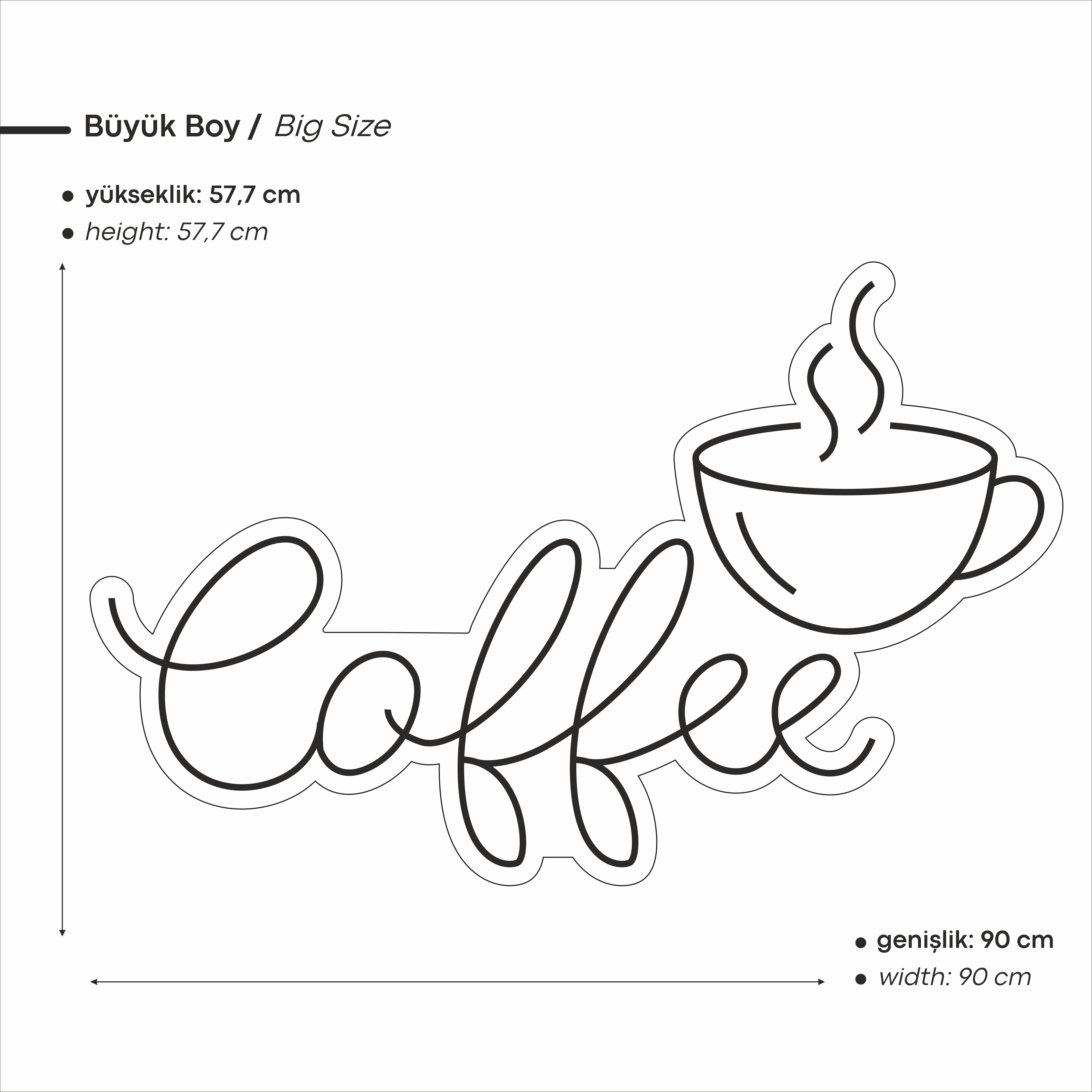 Coffee Yazılı Led Neon