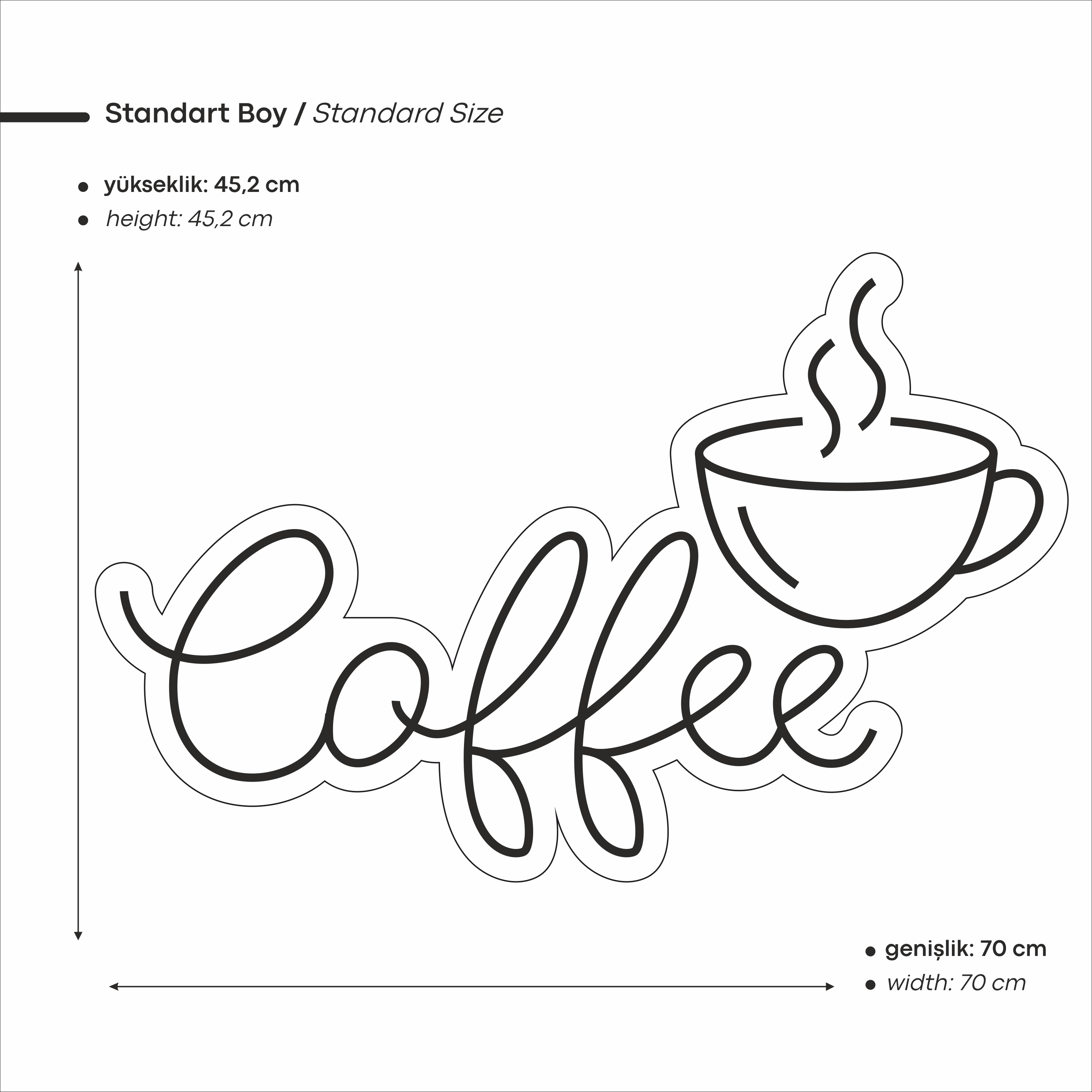 Coffee Yazılı Led Neon