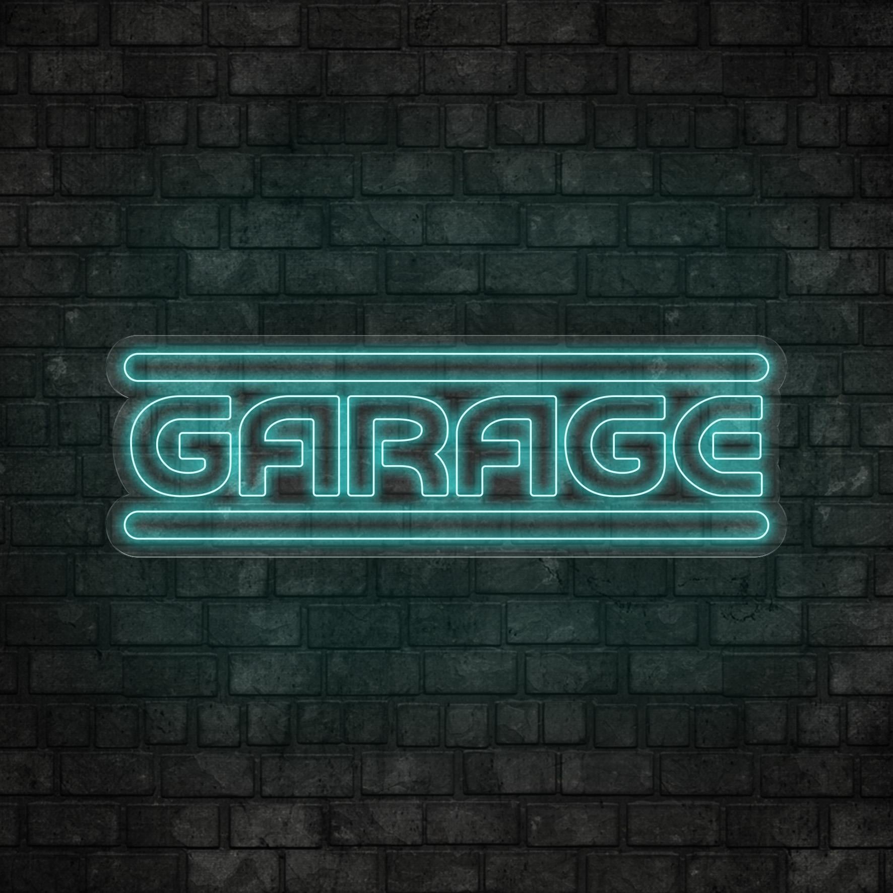 Garage Yazılı Led Neon
