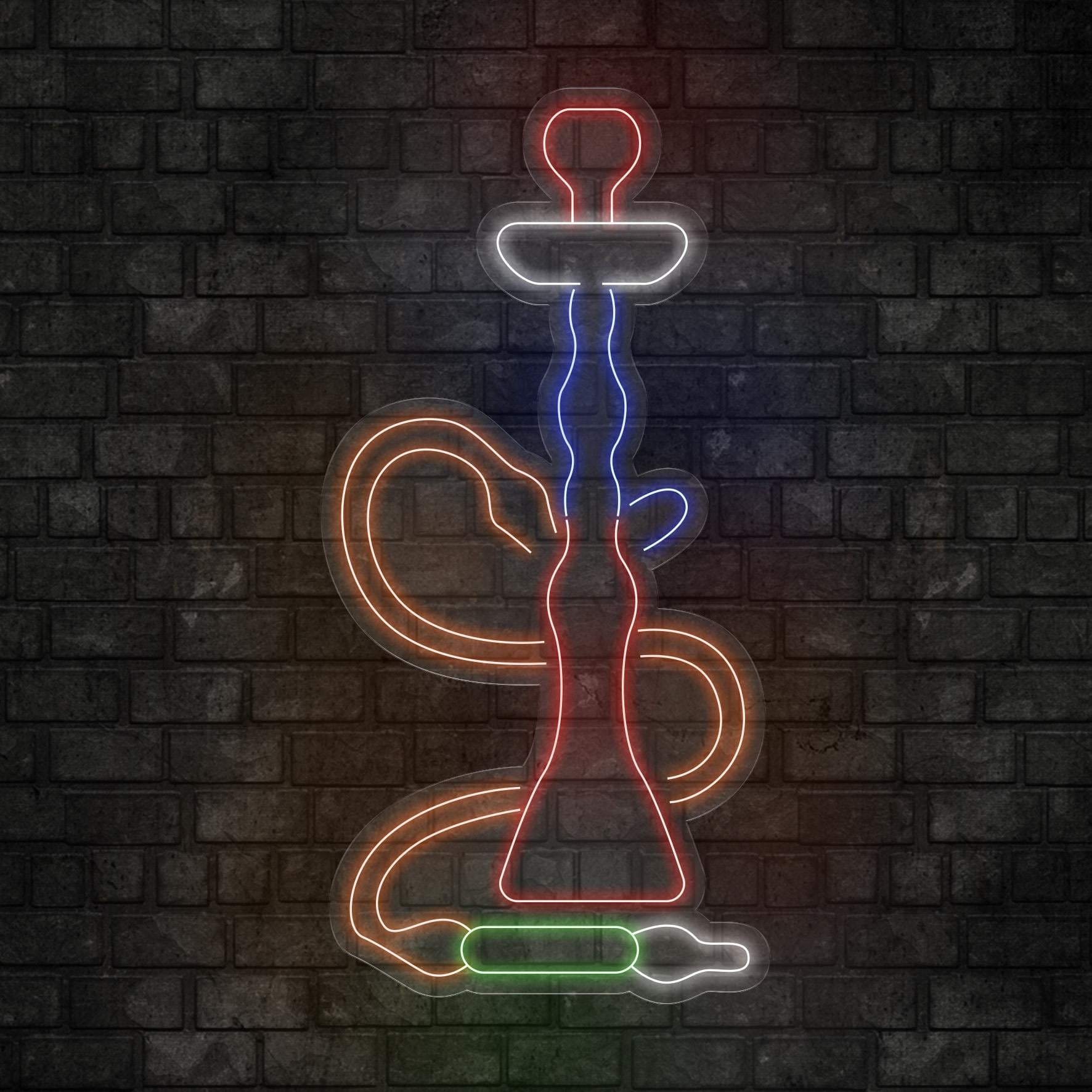Hookah Figürlü Led Neon