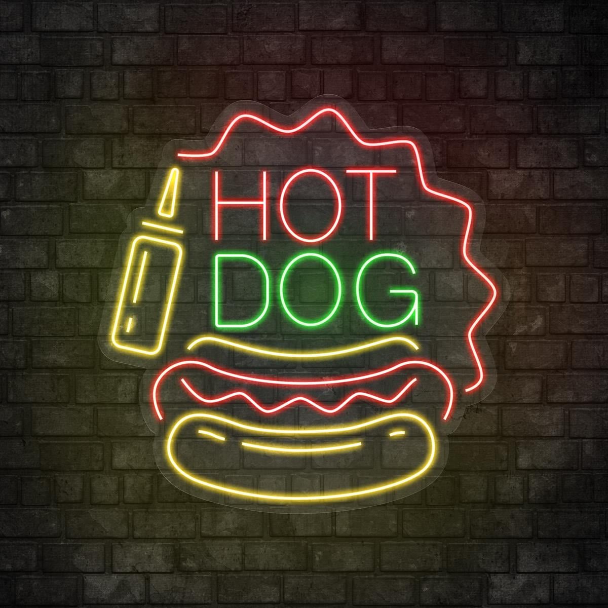 Hot Dog Led Neon