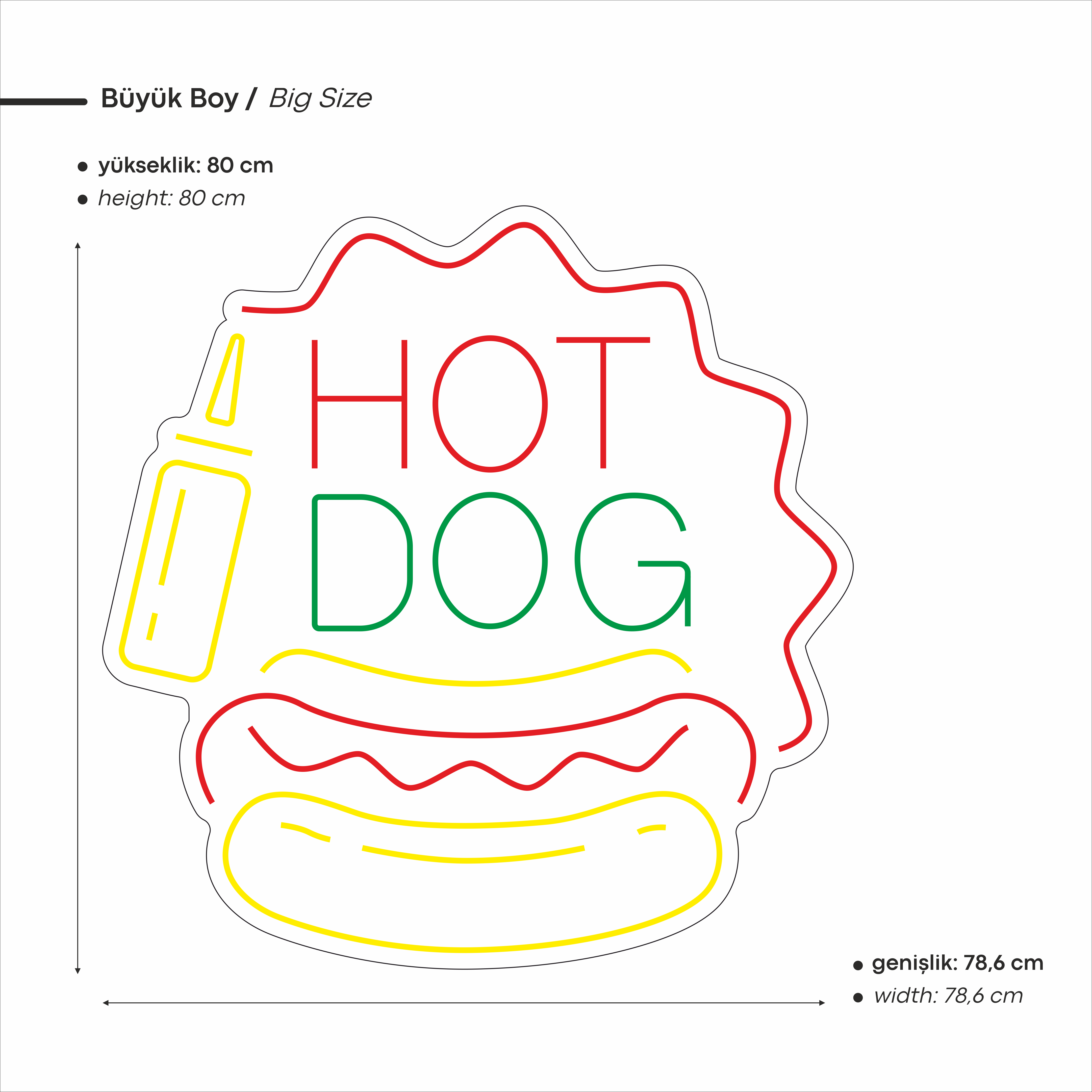 Hot Dog Led Neon