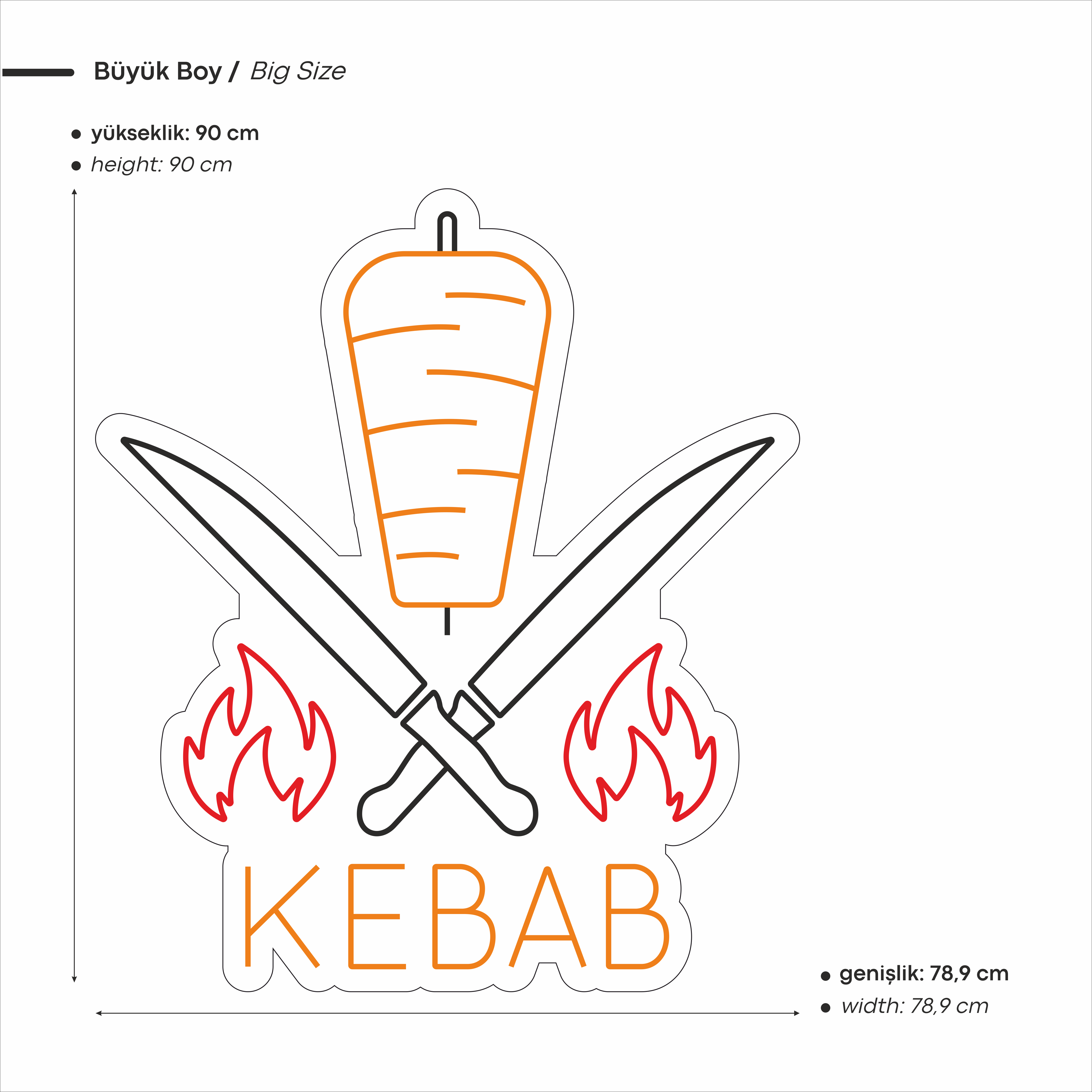 Kebab Led Neon