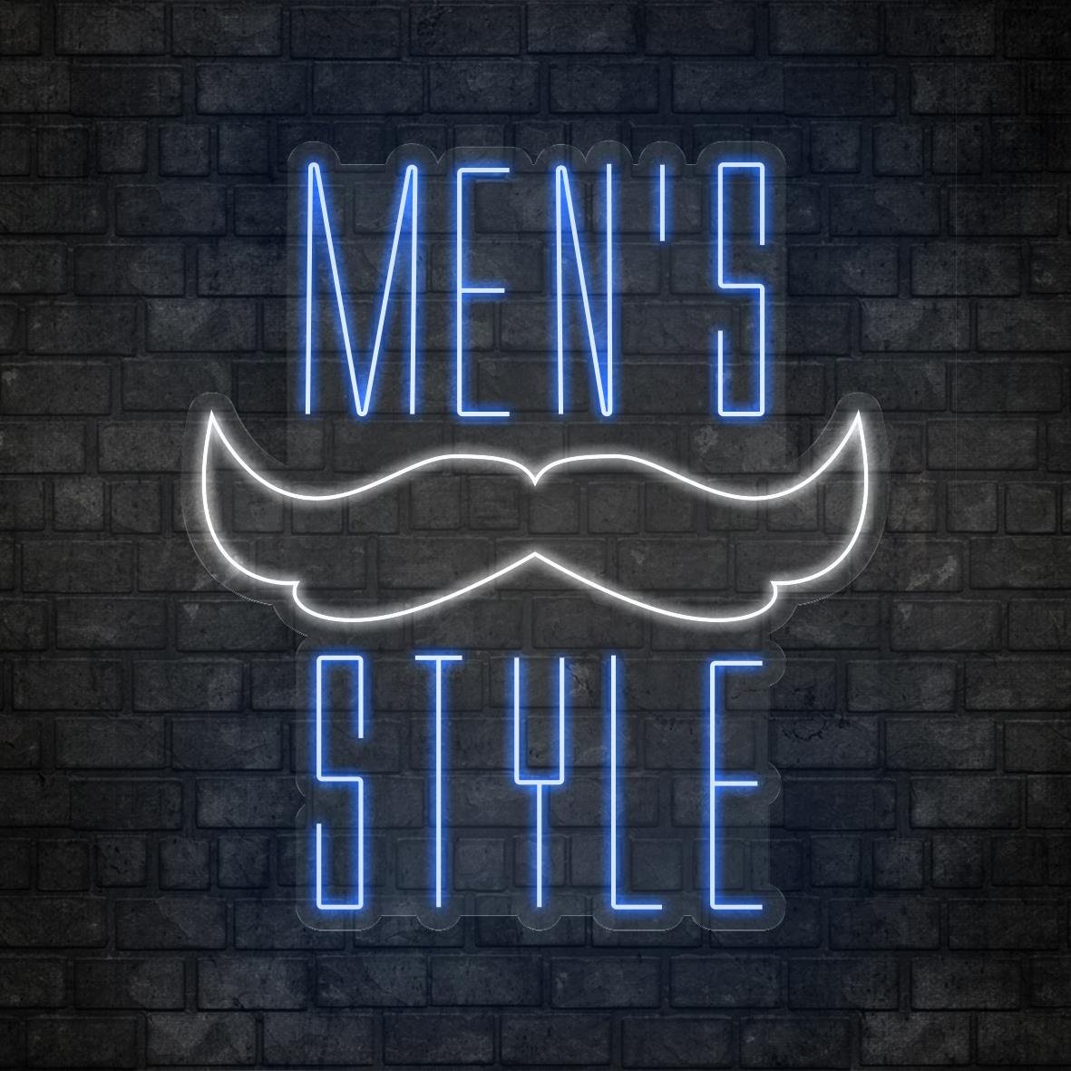 Mens Style Yazılı Led Neon