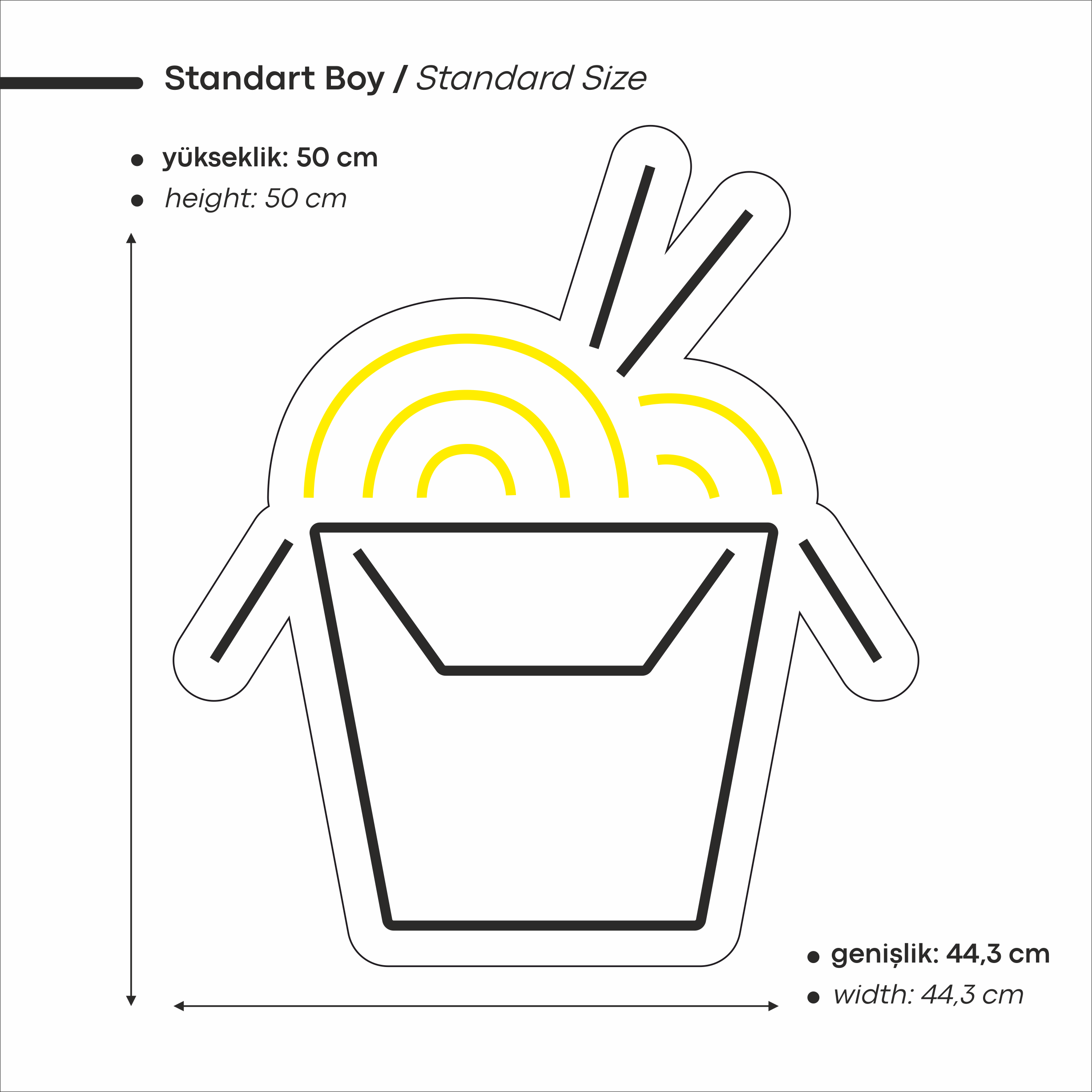 Noodle Box Led Neon