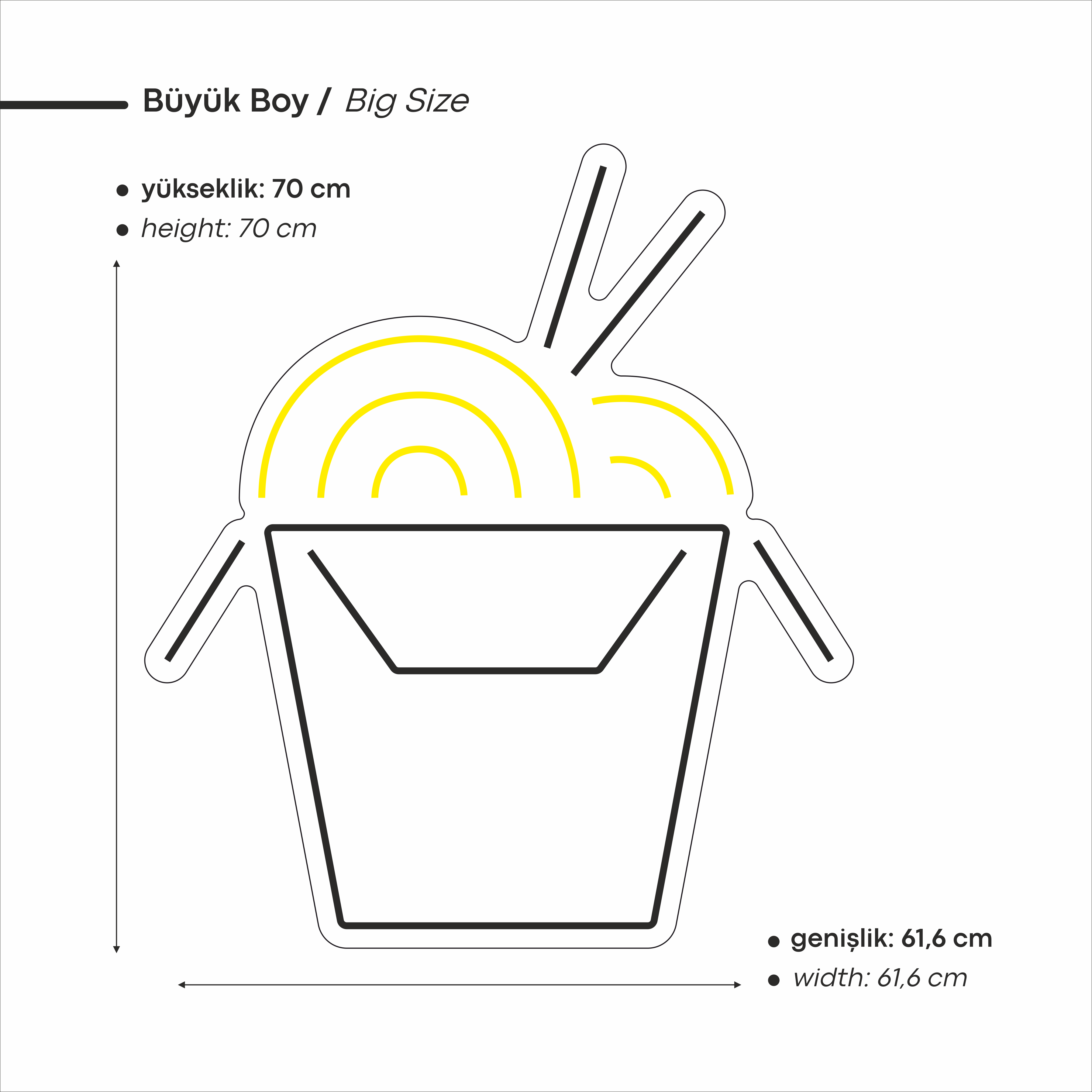 Noodle Box Led Neon