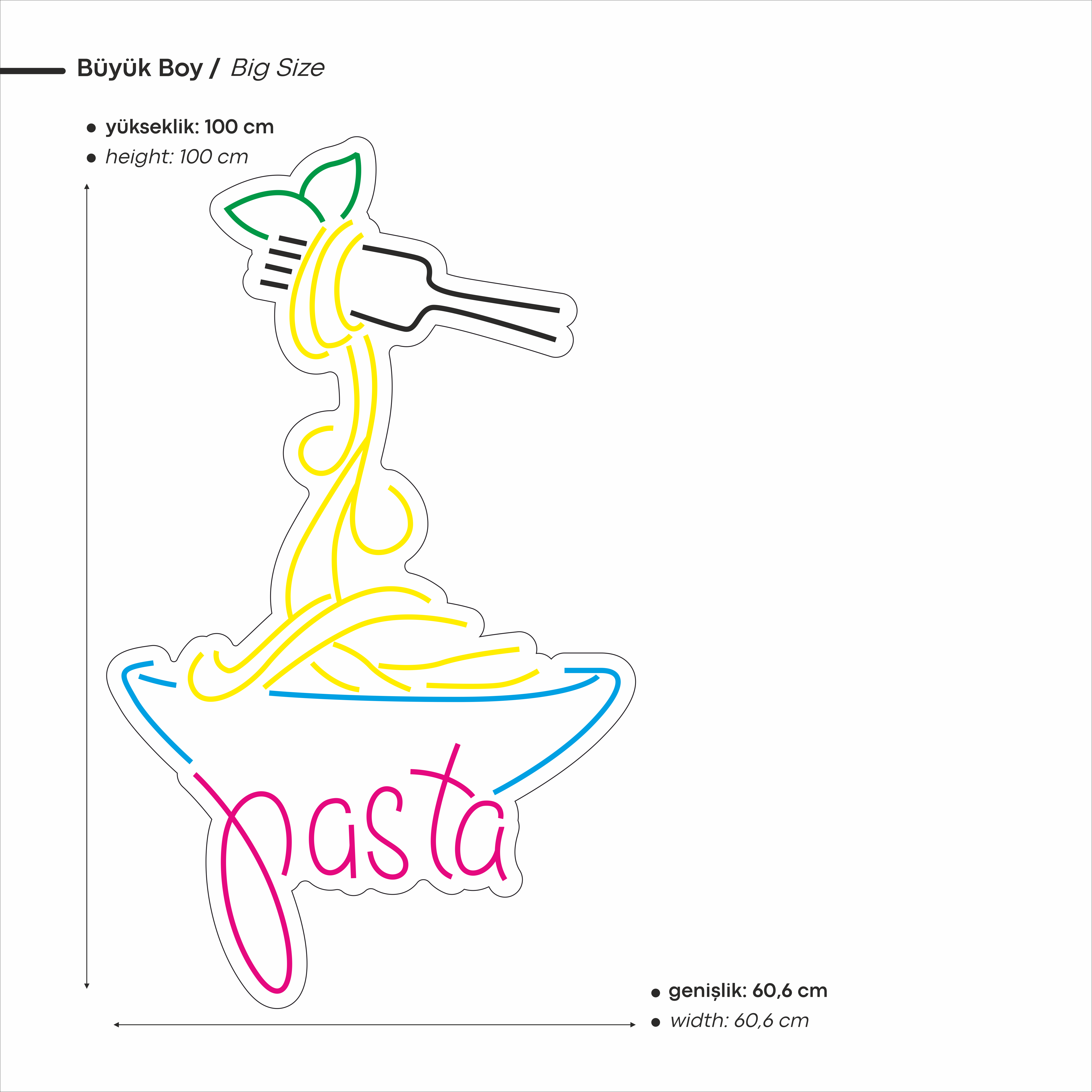 Pasta Led Neon