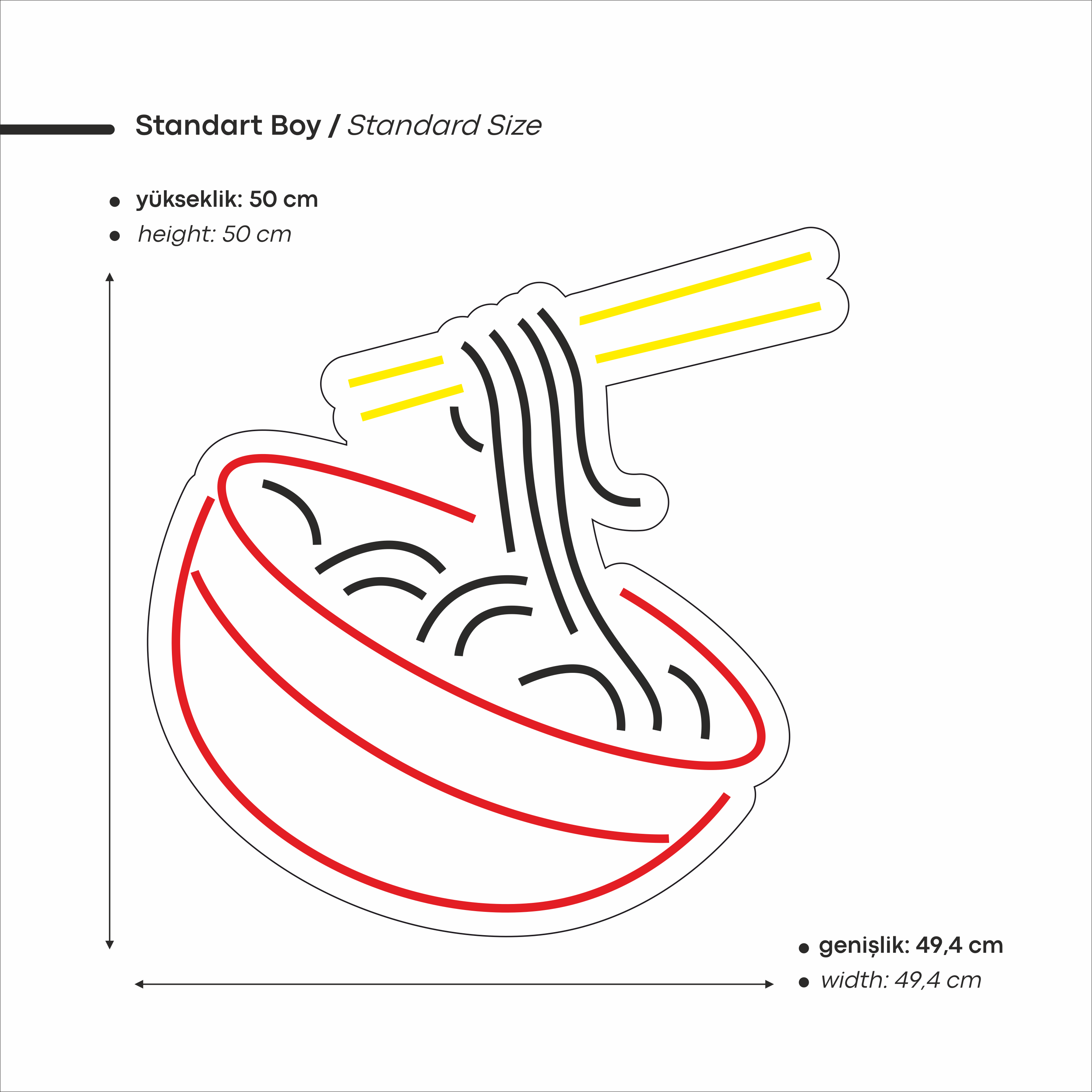 Ramen Kasesi Led Neon