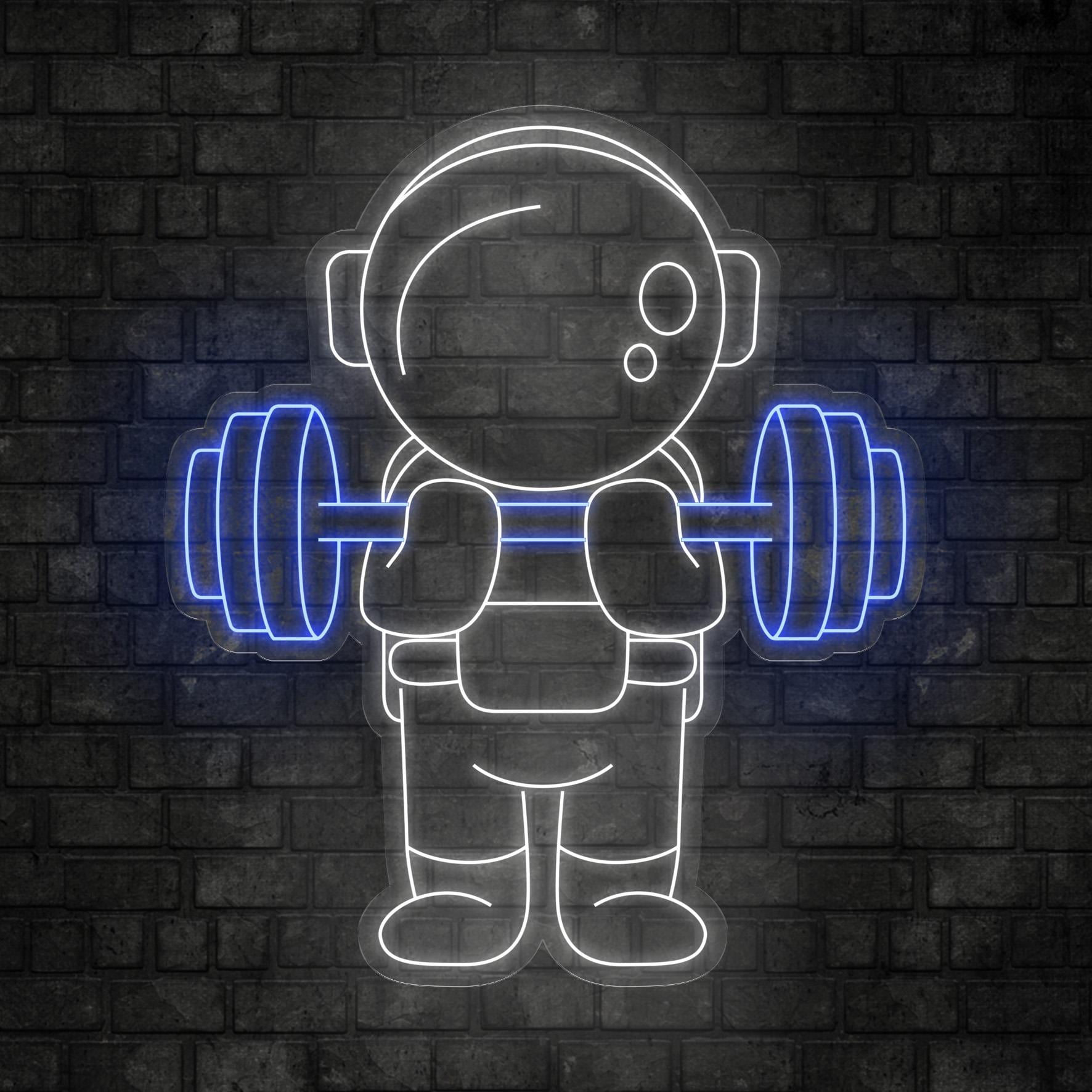 Space Gym Led Neon