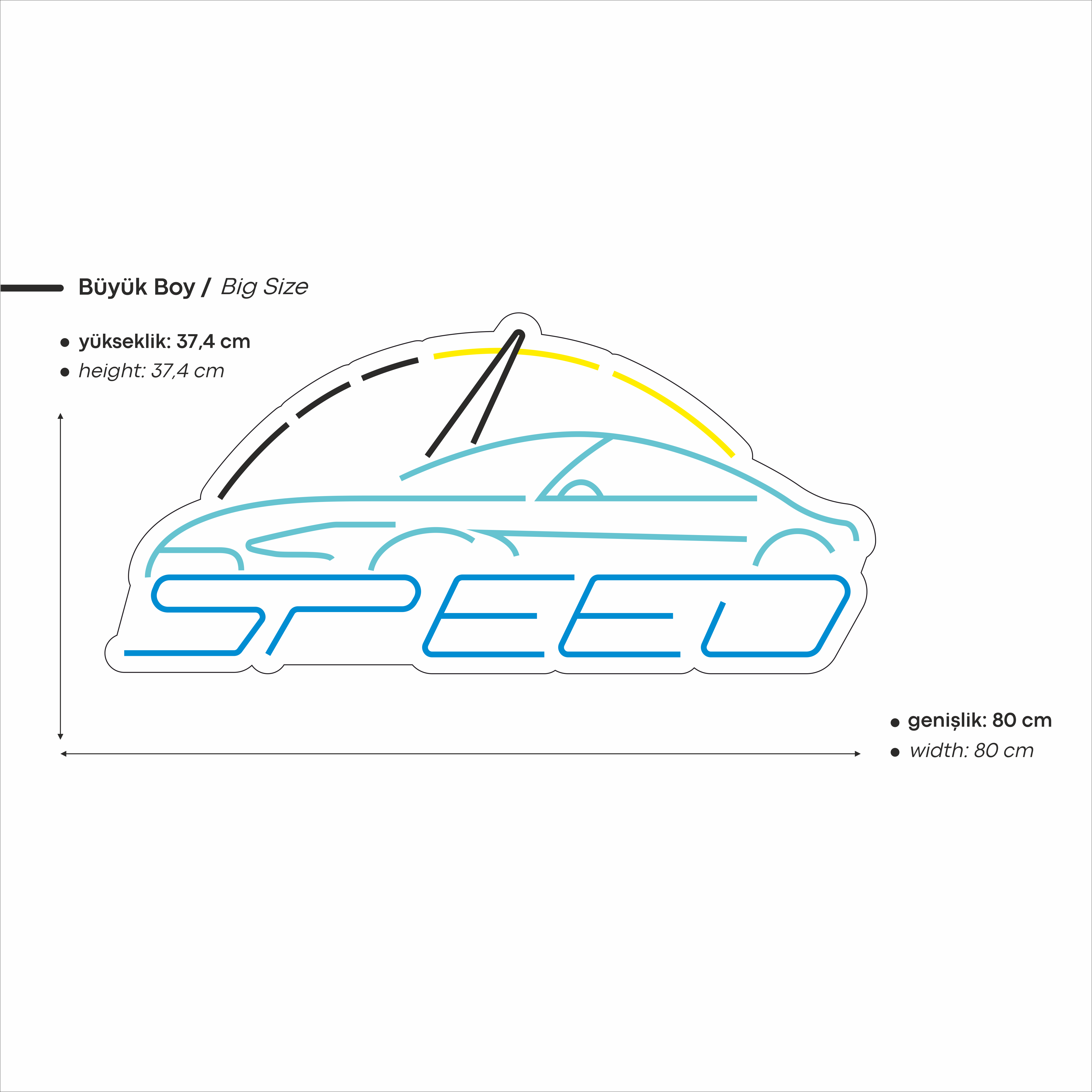 Speed Car Led Neon