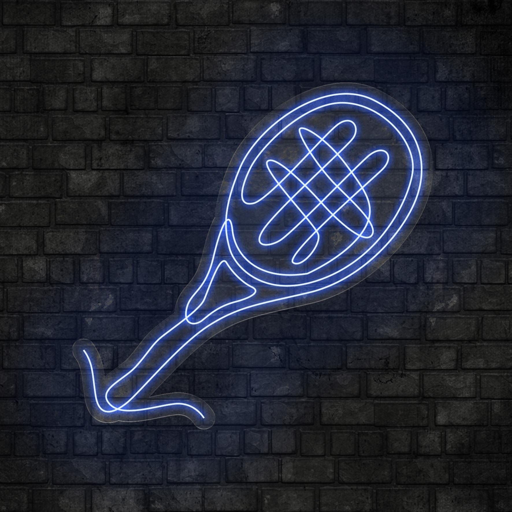 Tenis Raketi Figürlü Led Neon