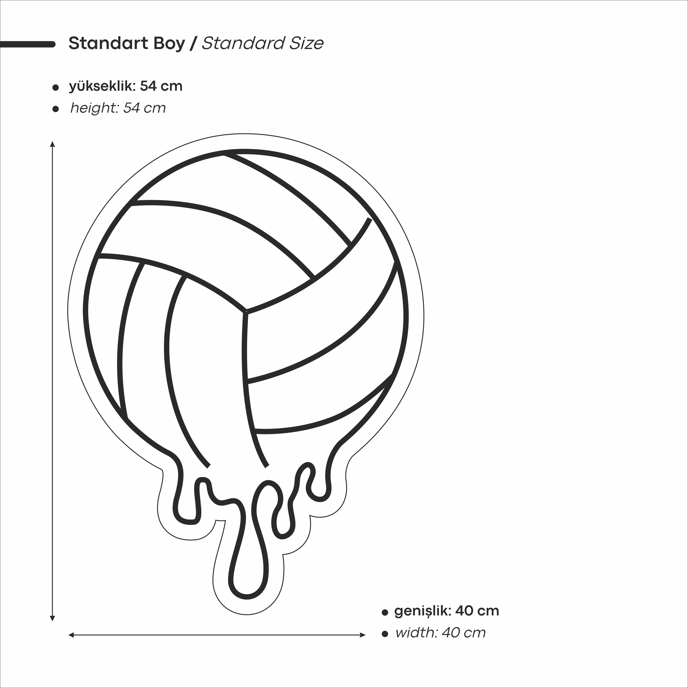 Voleybol Topu Figürlü Led Neon
