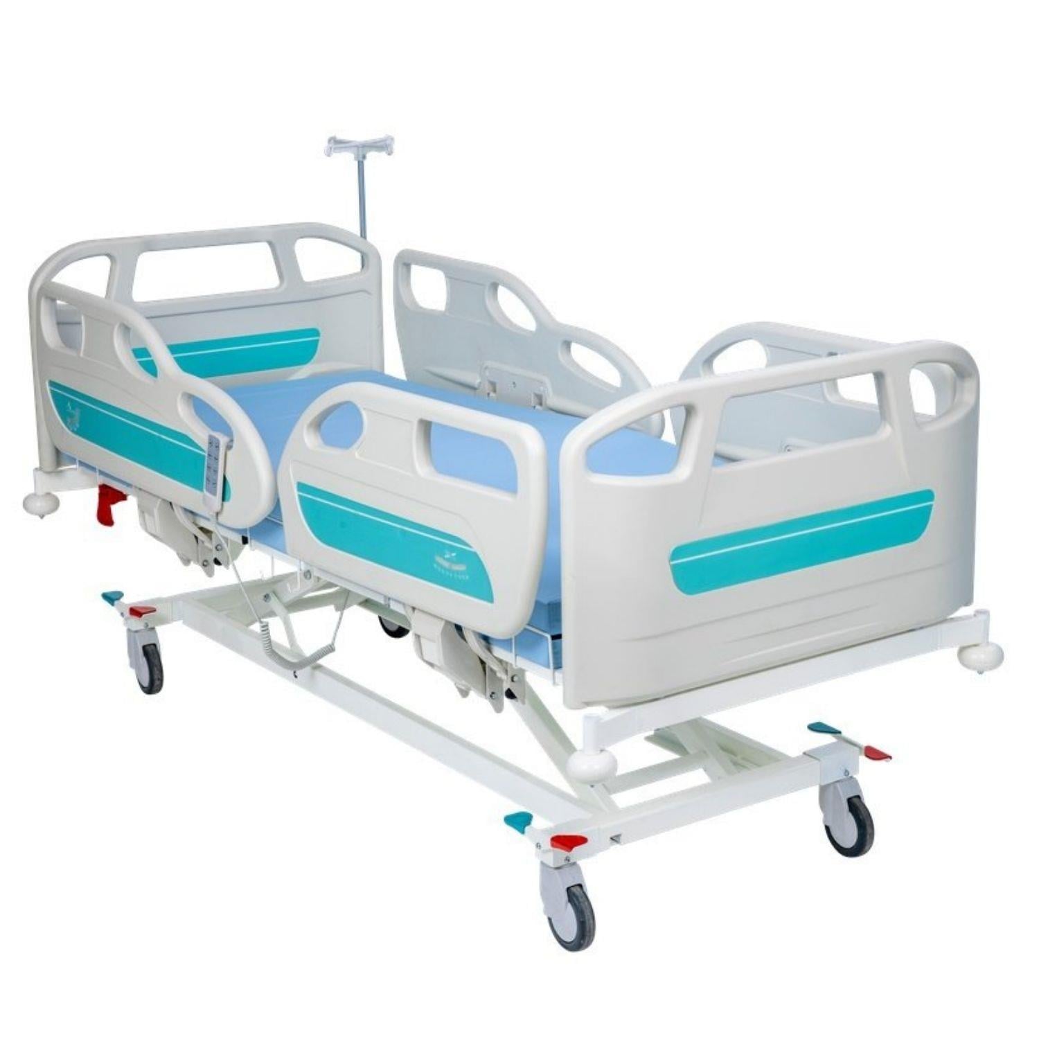 AZKA 4002 4 Motorlu ABS Korkuluklu Hasta Yatağı