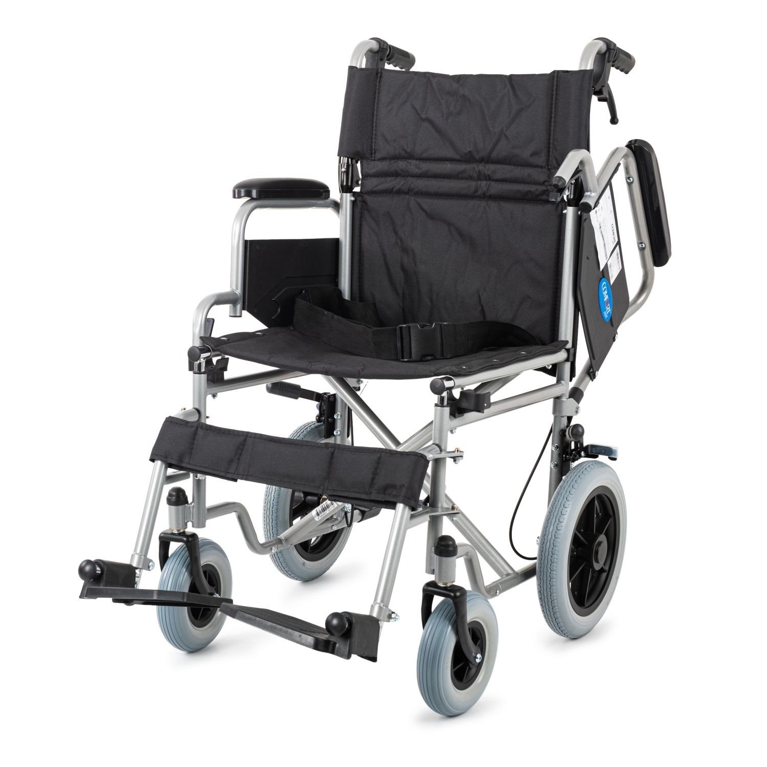 Comfort Plus DM-327 45cm Silver Özellikli Transfer Tekerlekli Sandalyesi