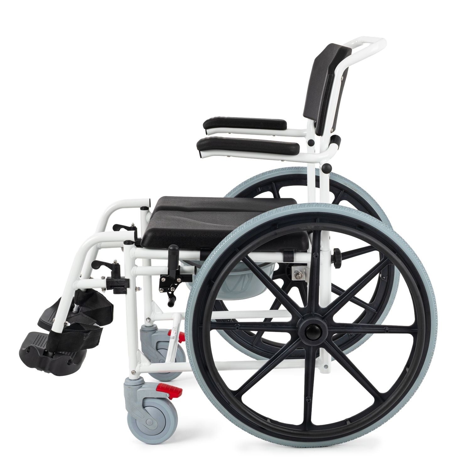 Comfort Plus Easy Shower AL-B300 Büyük Teker Banyo Tuvalet Sandalyesi