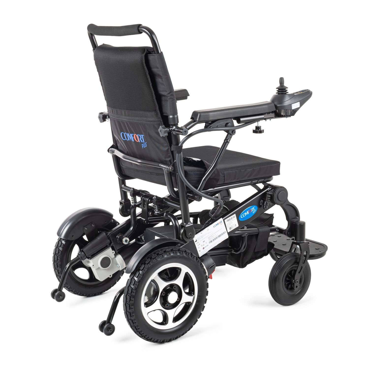 Comfort Plus Ergostar-Lux Siyah Akülü Tekerlekli Sandalye 2026