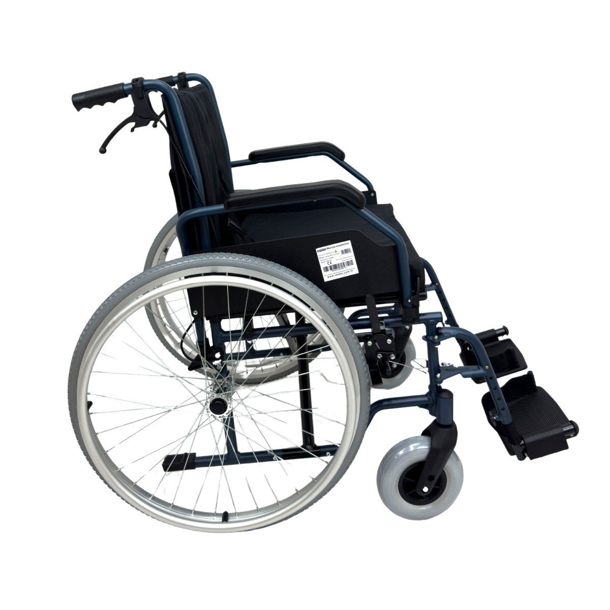 Römer R213 Lüx Alüminyum Manuel Tekerlekli Sandalye 40 Cm