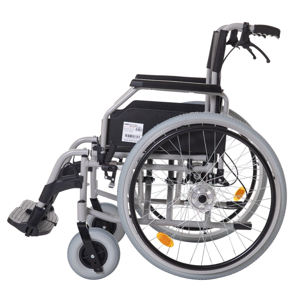 Römer R222 40cm Özellikli Alüminyum Manuel Tekerlekli Sandalye