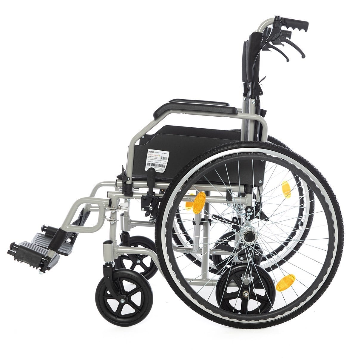 Römer R224 40cm Özellikli Alüminyum Manuel Tekerlekli Sandalye