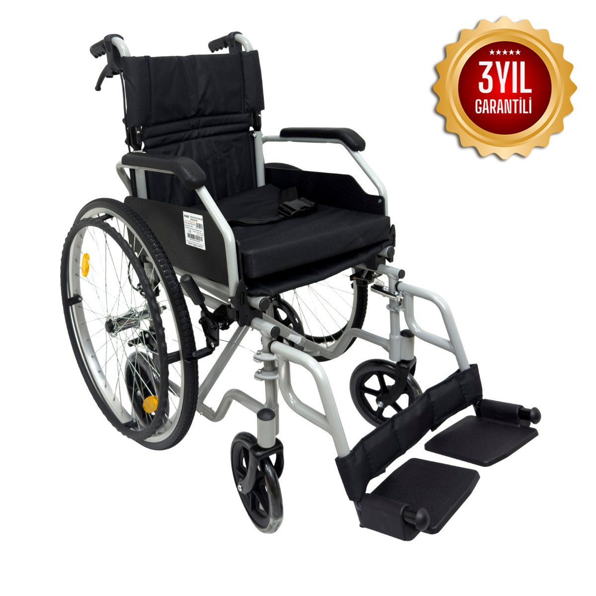 Römer R224 40cm Özellikli Alüminyum Manuel Tekerlekli Sandalye