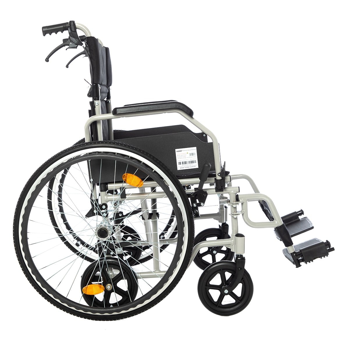 Römer R224 40cm Özellikli Alüminyum Manuel Tekerlekli Sandalye