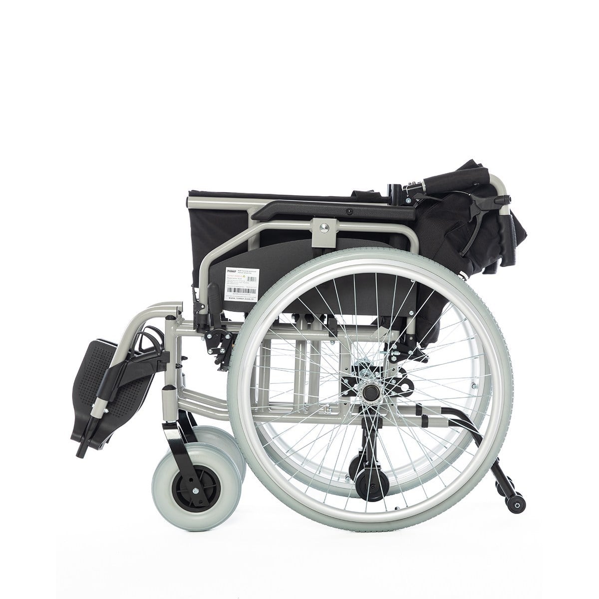 Römer R225 40cm Lüx Özellikli Alüminyum Manuel Tekerlekli Sandalye