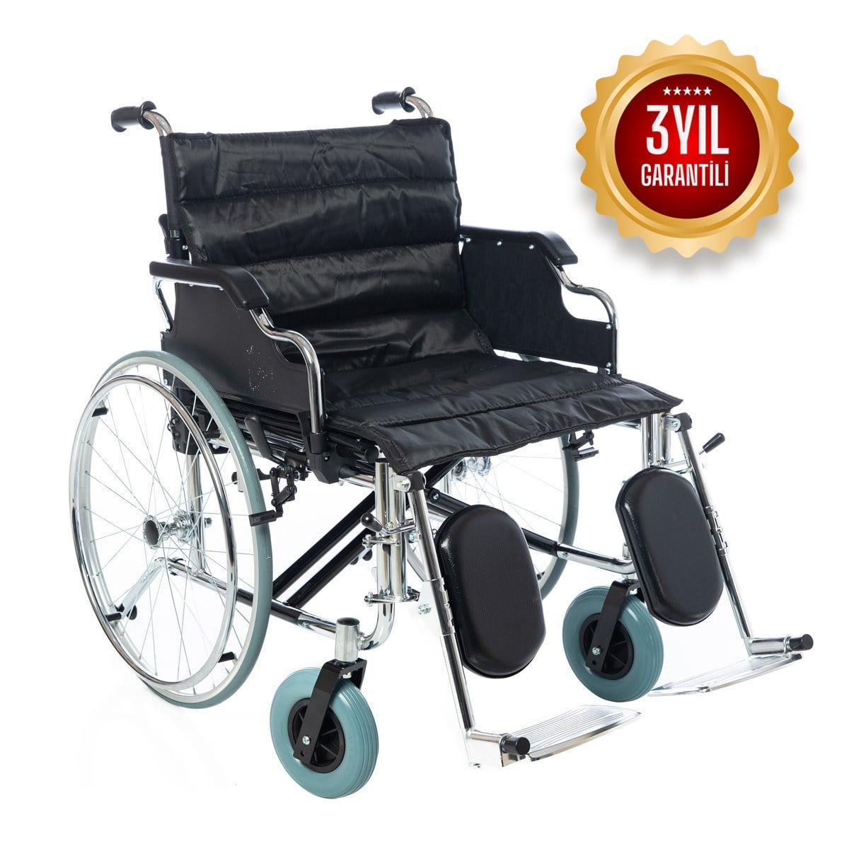 RÖMER R251 Geniş Beden Manuel Tekerlekli Sandalye 150 Kg