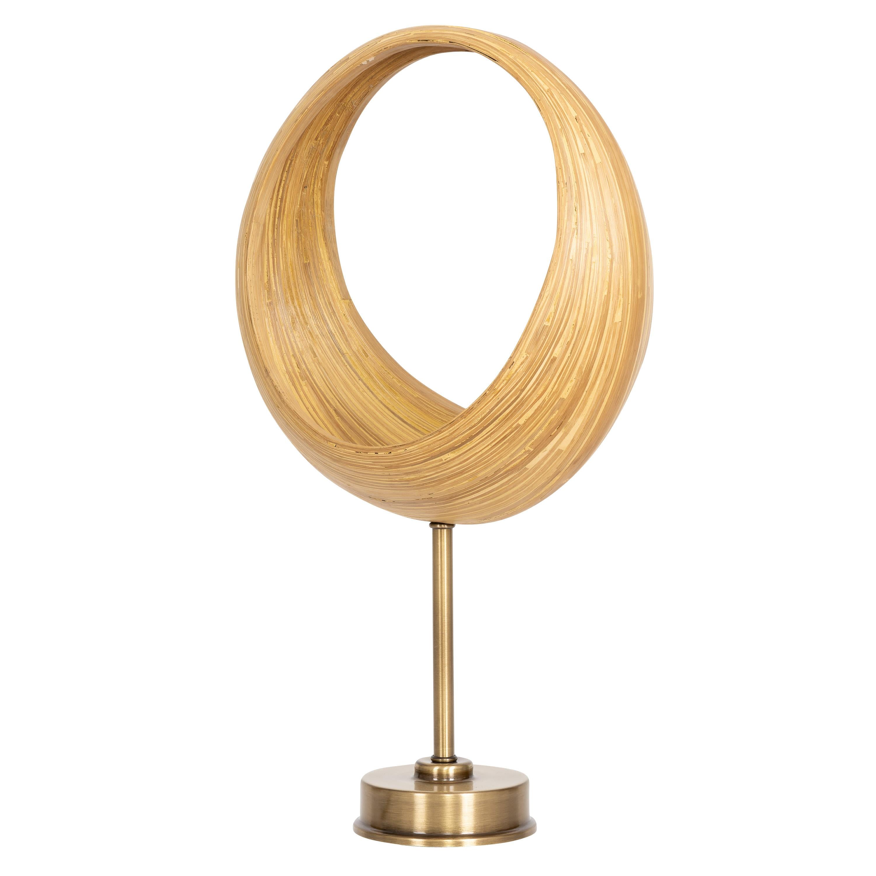 Abajur Bambu Ecliptic 30cm