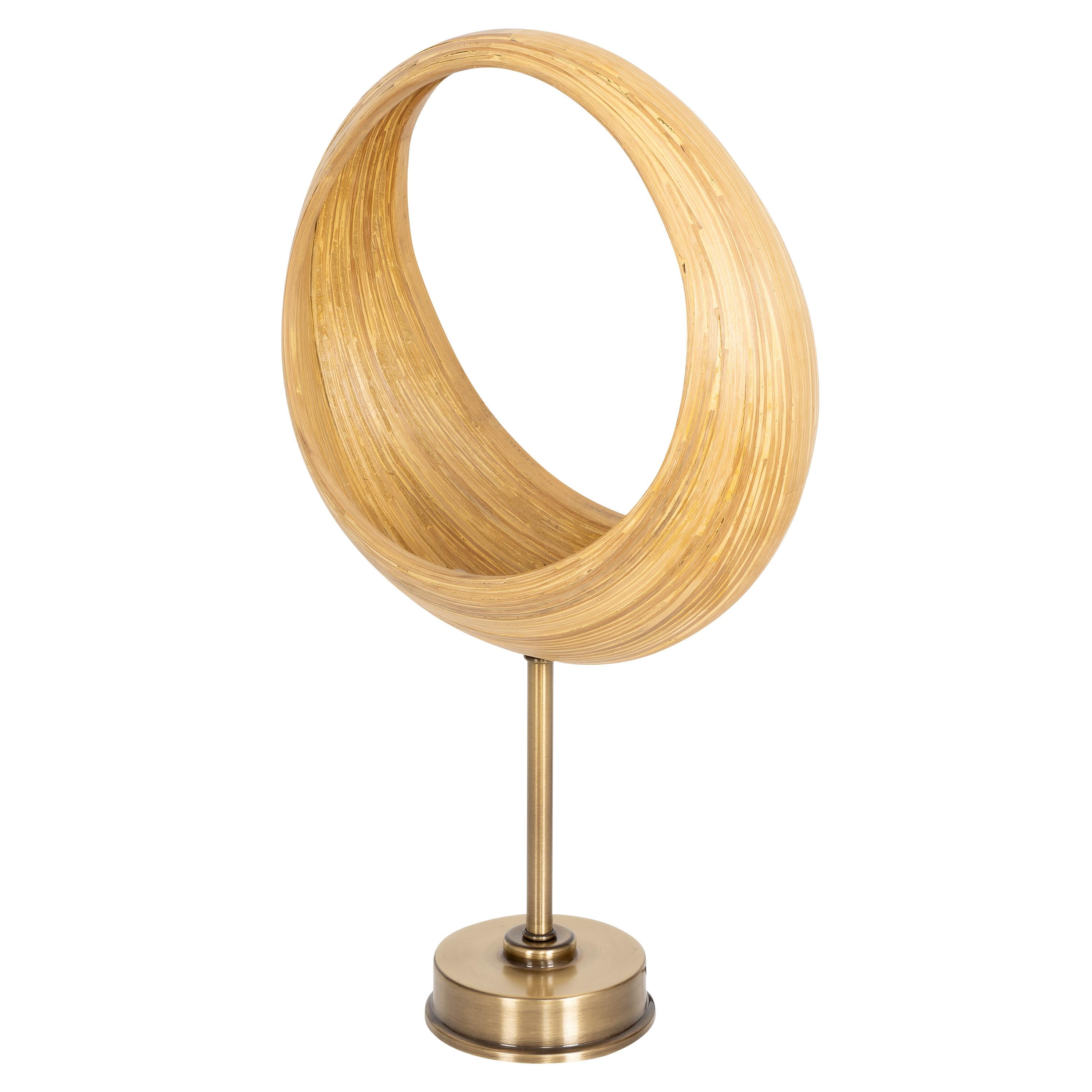 Abajur Bambu Ecliptic 30cm
