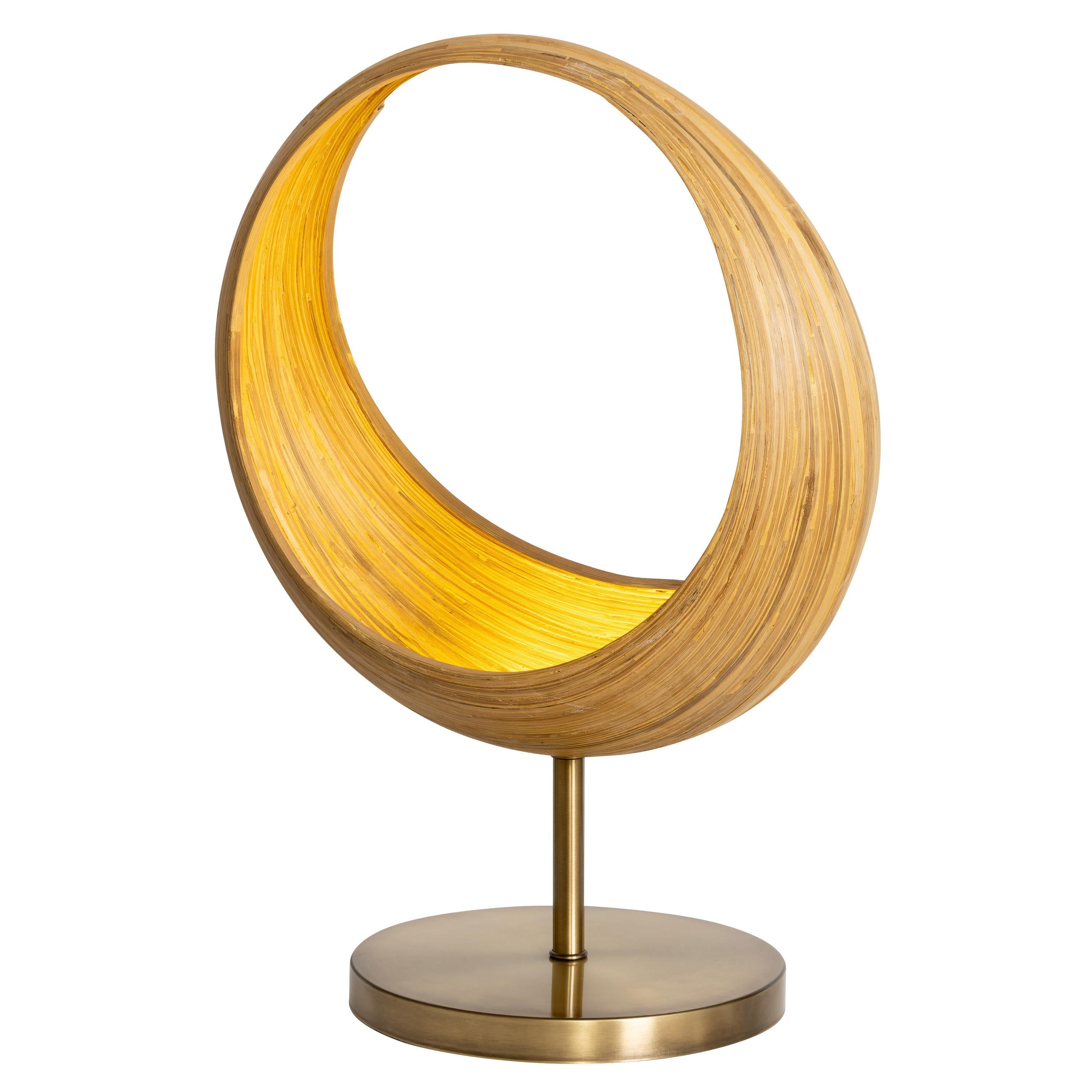 Abajur Bambu Ecliptic 50cm