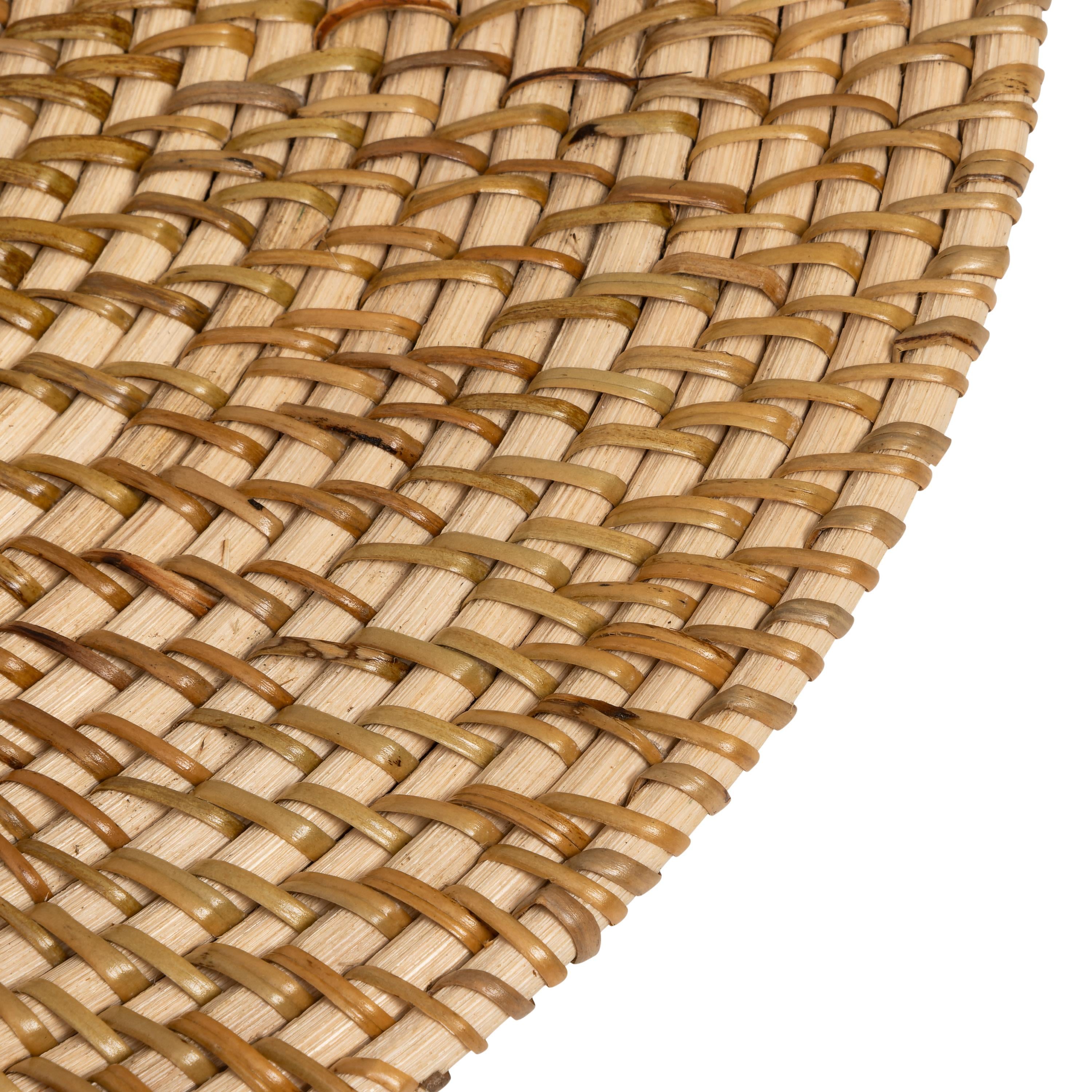 Amerikan Servis Naturel Bambu 4 lü set