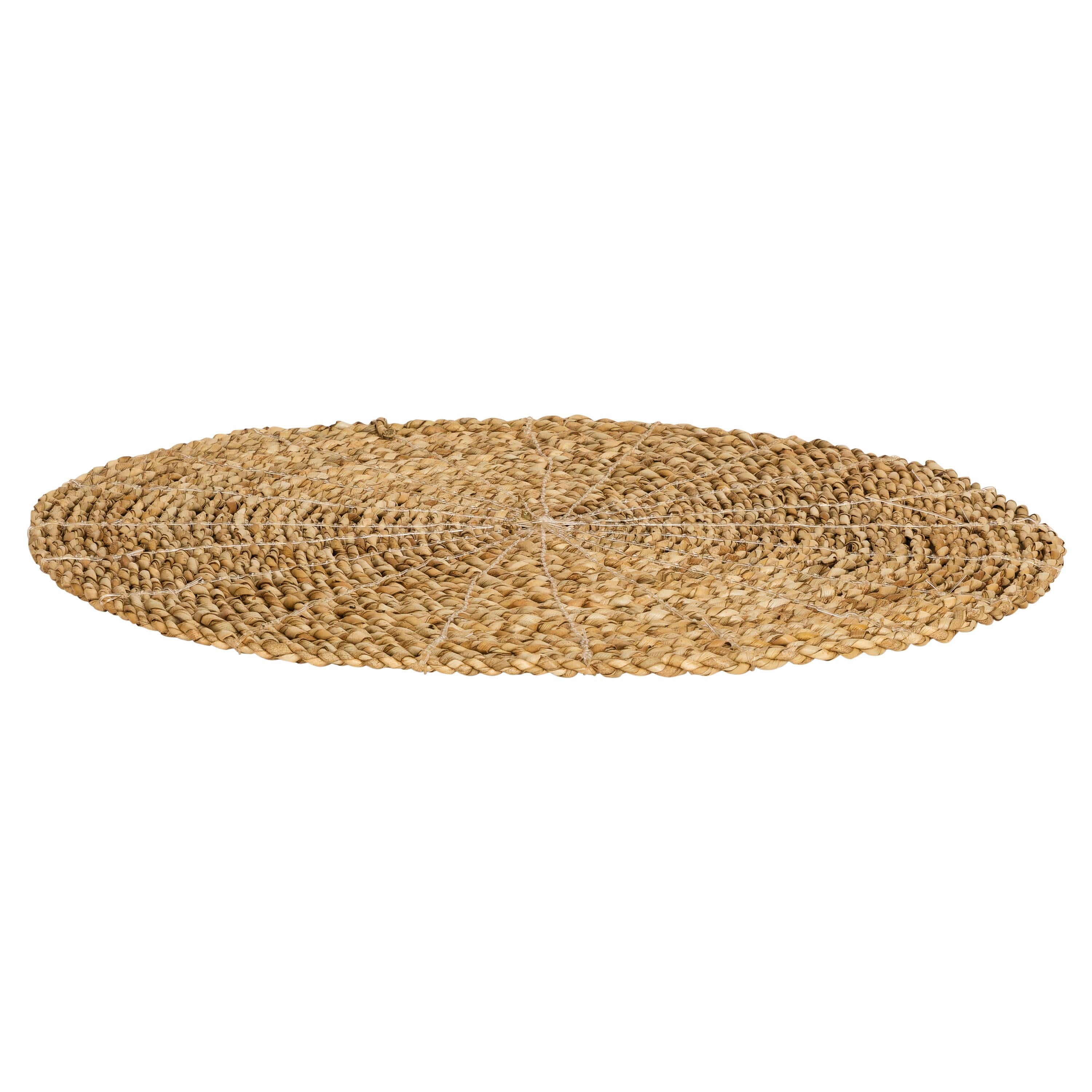 Amerikan Servis Naturel Rattan 4 lü Set