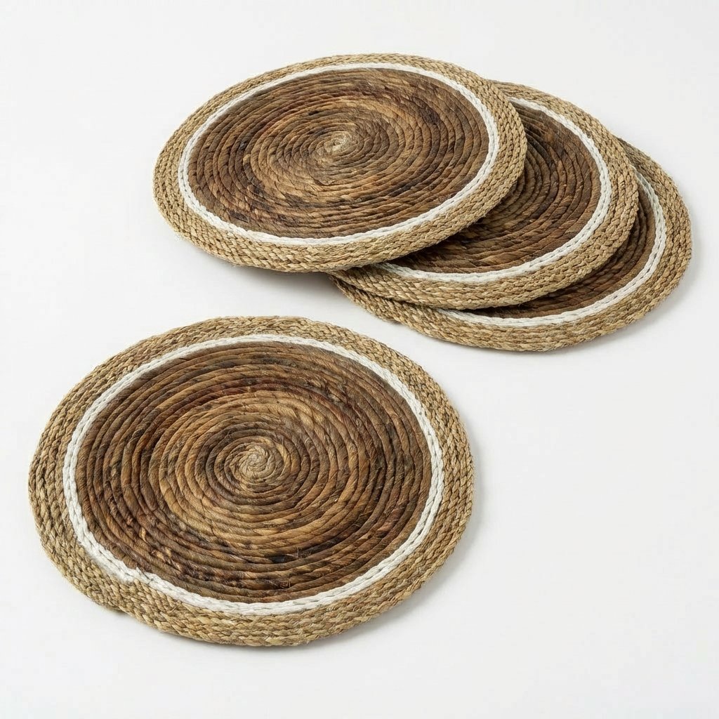 Amerikan Servis  Terracota Naturel 4 lü Set