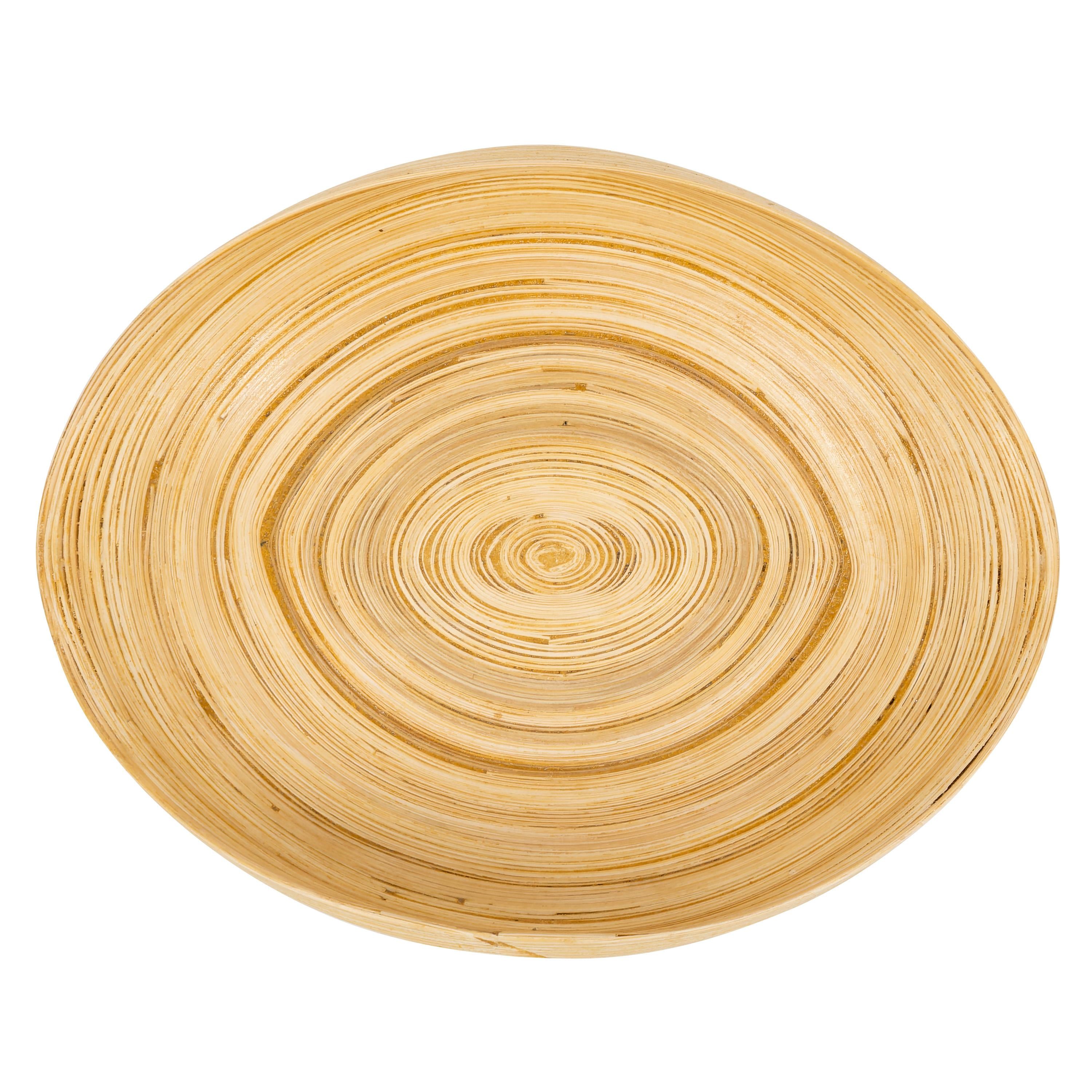 Bambu Dekoratif Bowl 16 cm x 12 cm