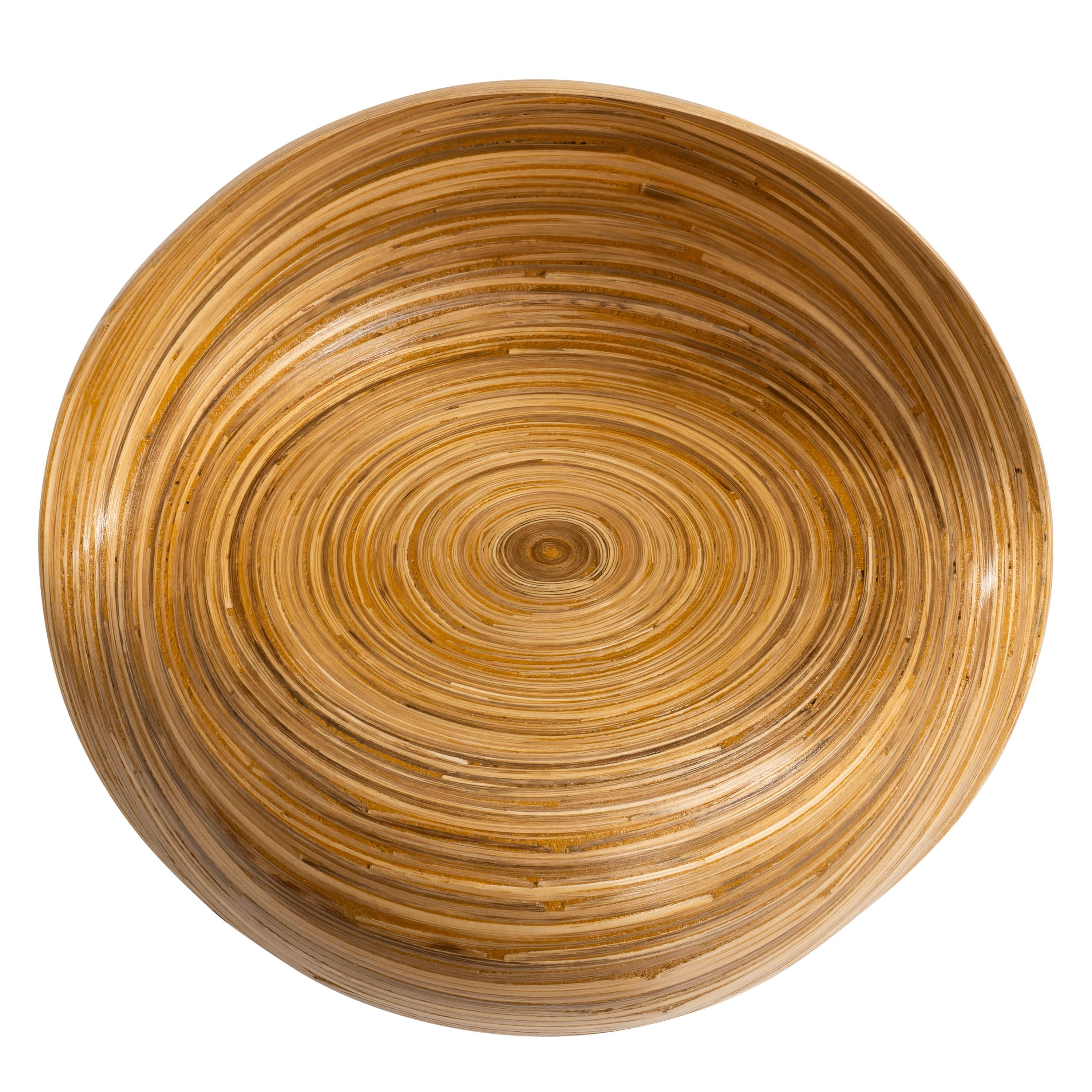 Bambu Dekoratif Bowl 25 cm