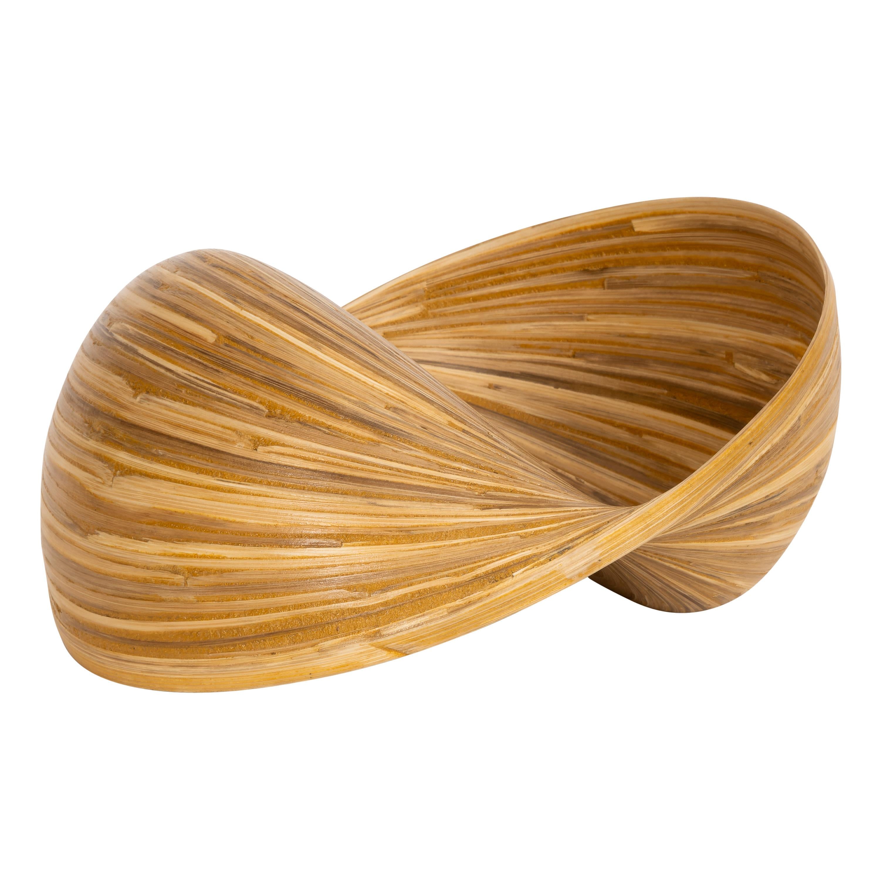 Bambu Dekoratif Bowl 25 cm
