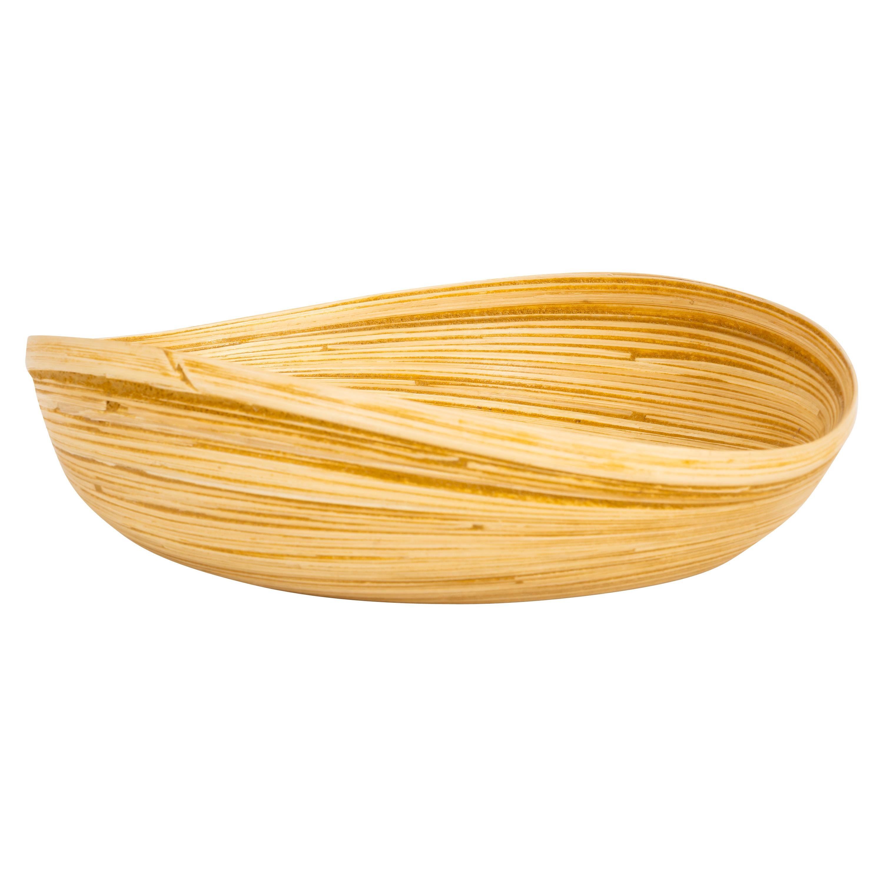 Bambu Dekoratif Bowl 28 cm x 20 cm