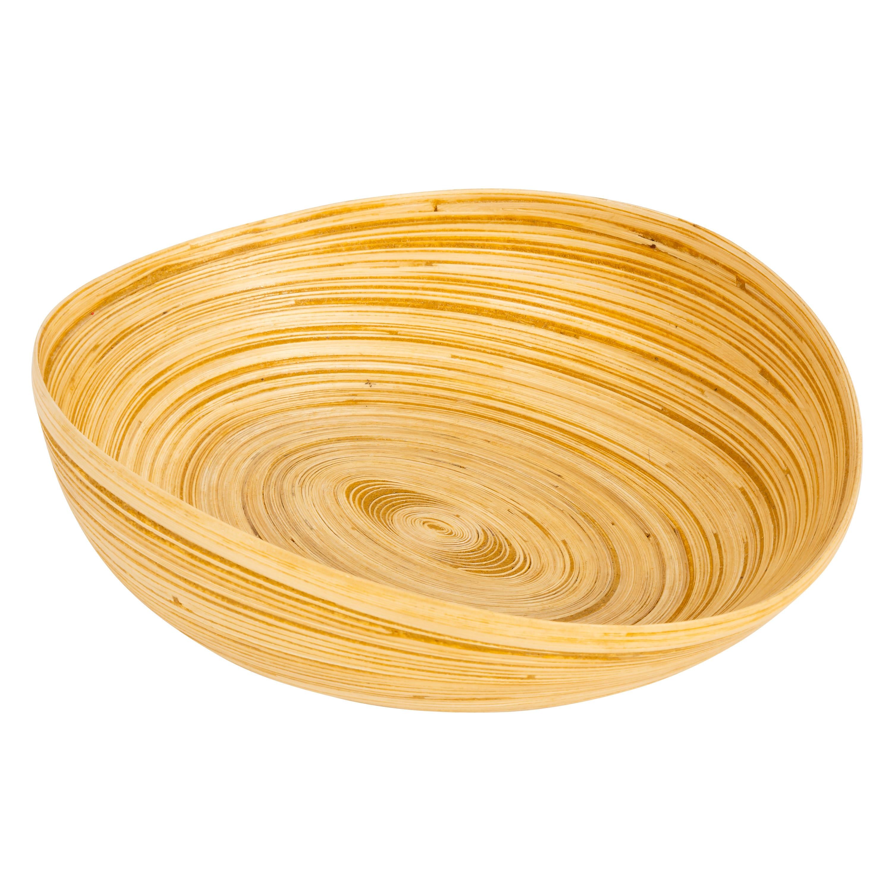Bambu Dekoratif Bowl 28 cm x 20 cm