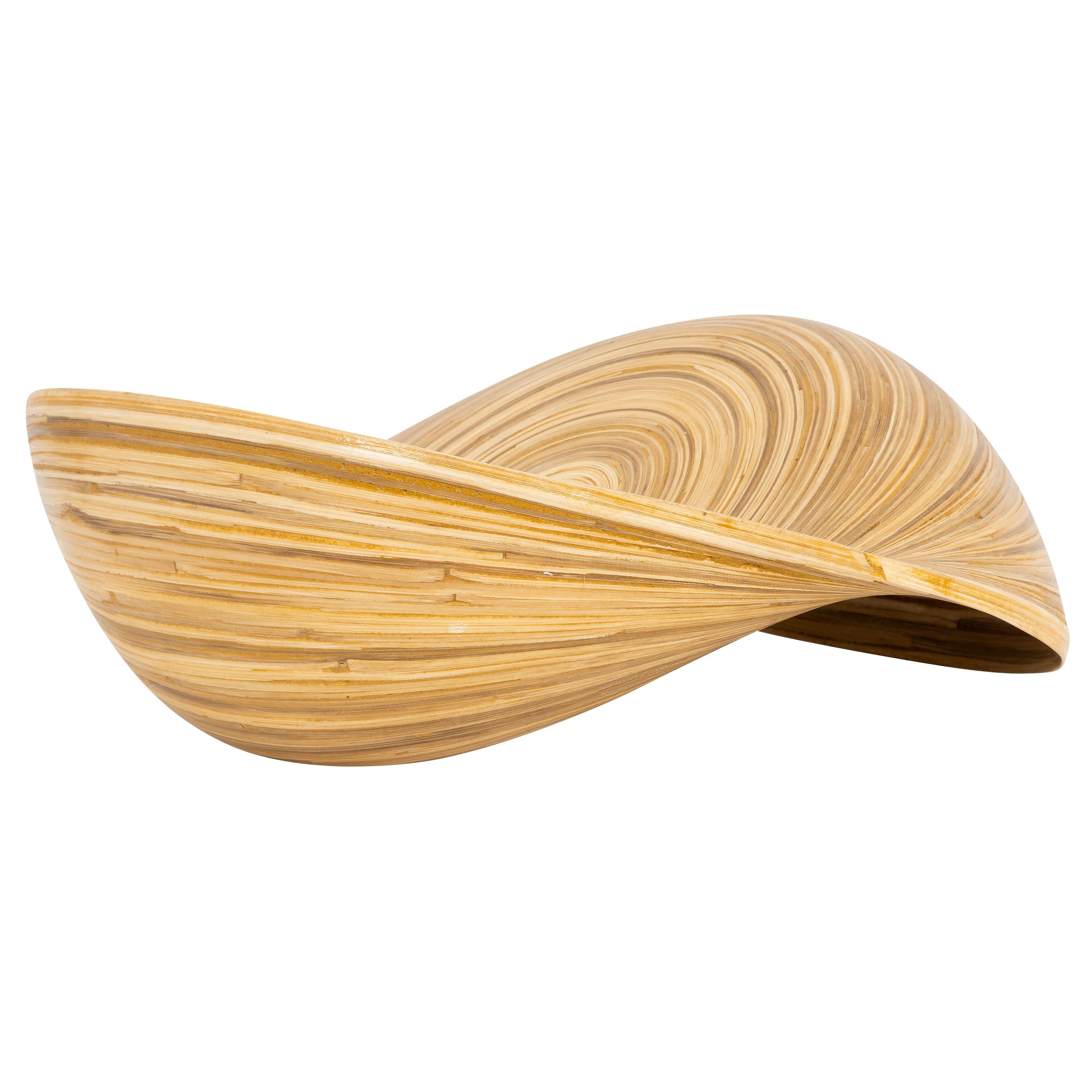 Bambu Dekoratif Bowl 33 cm