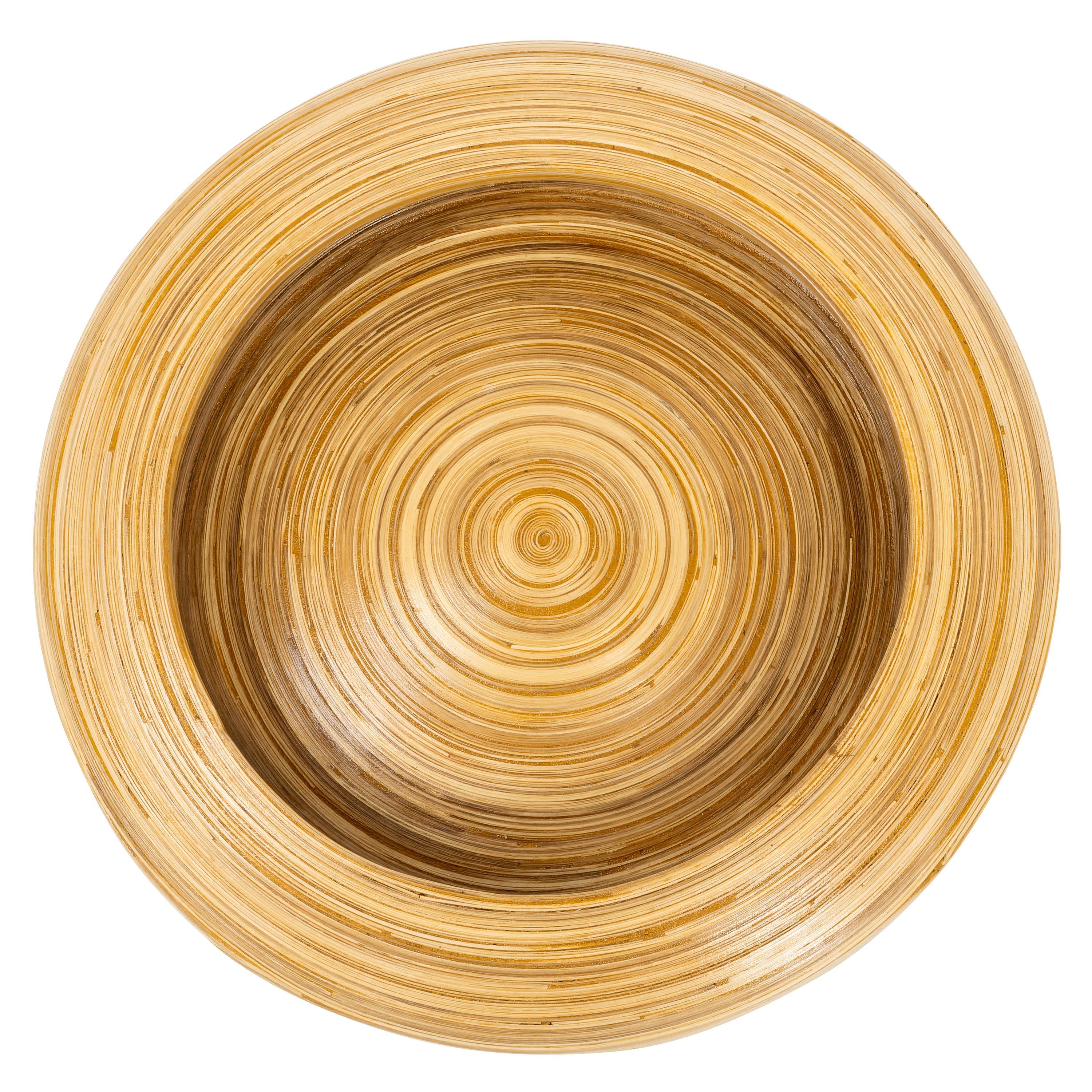 Bambu Dekoratif Bowl D.30 cm
