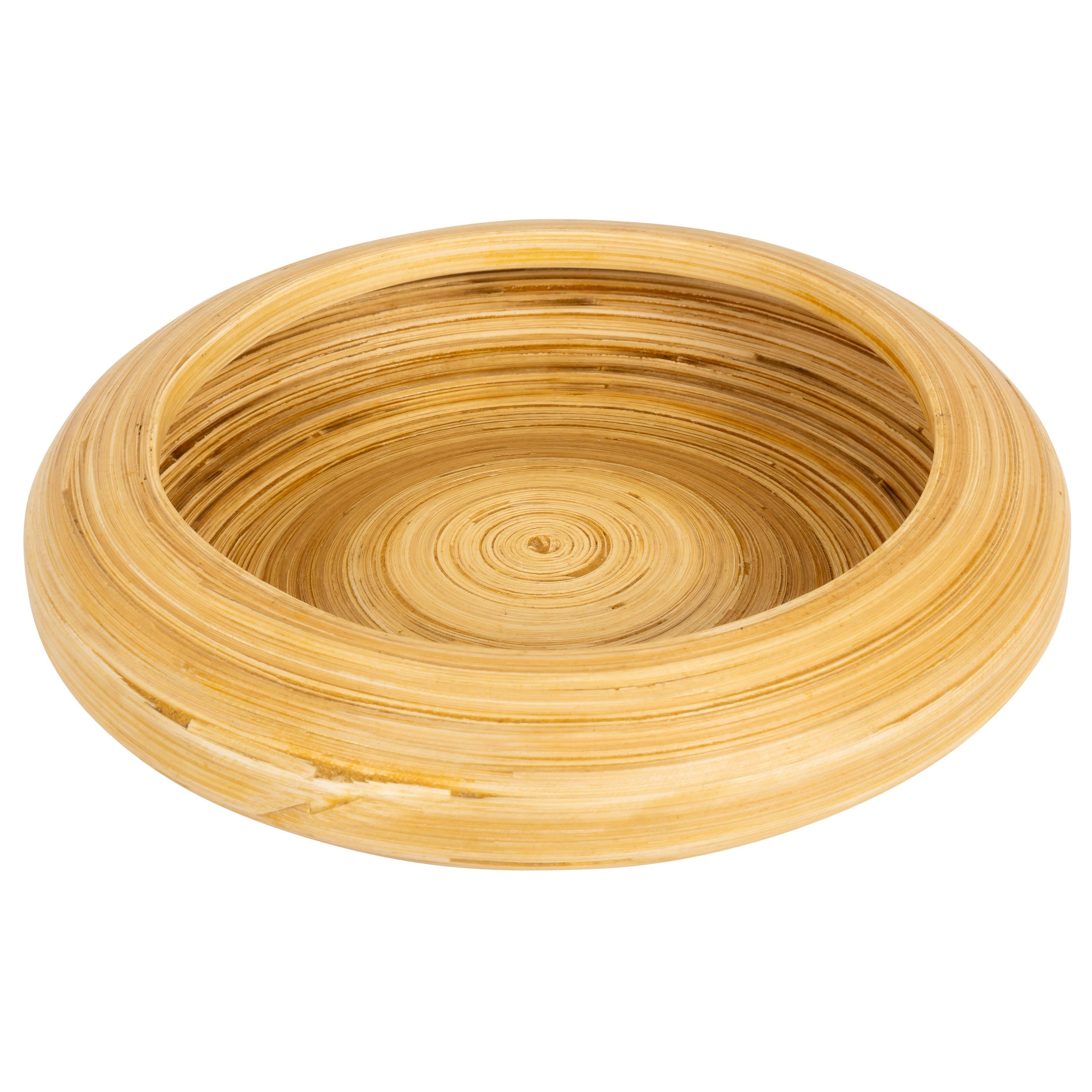 Bambu Dekoratif Bowl  D.20 cm