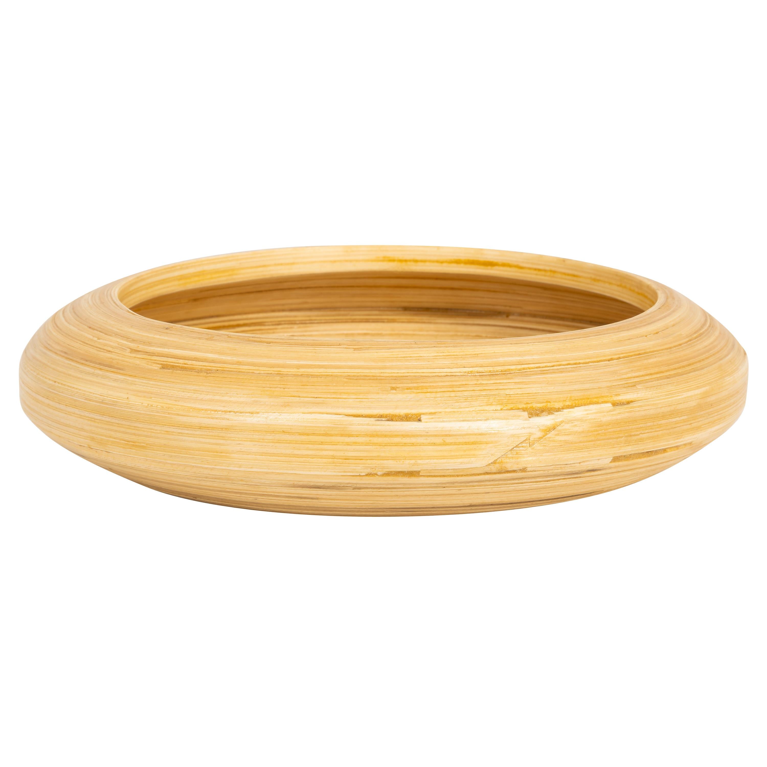 Bambu Dekoratif Bowl  D.20 cm