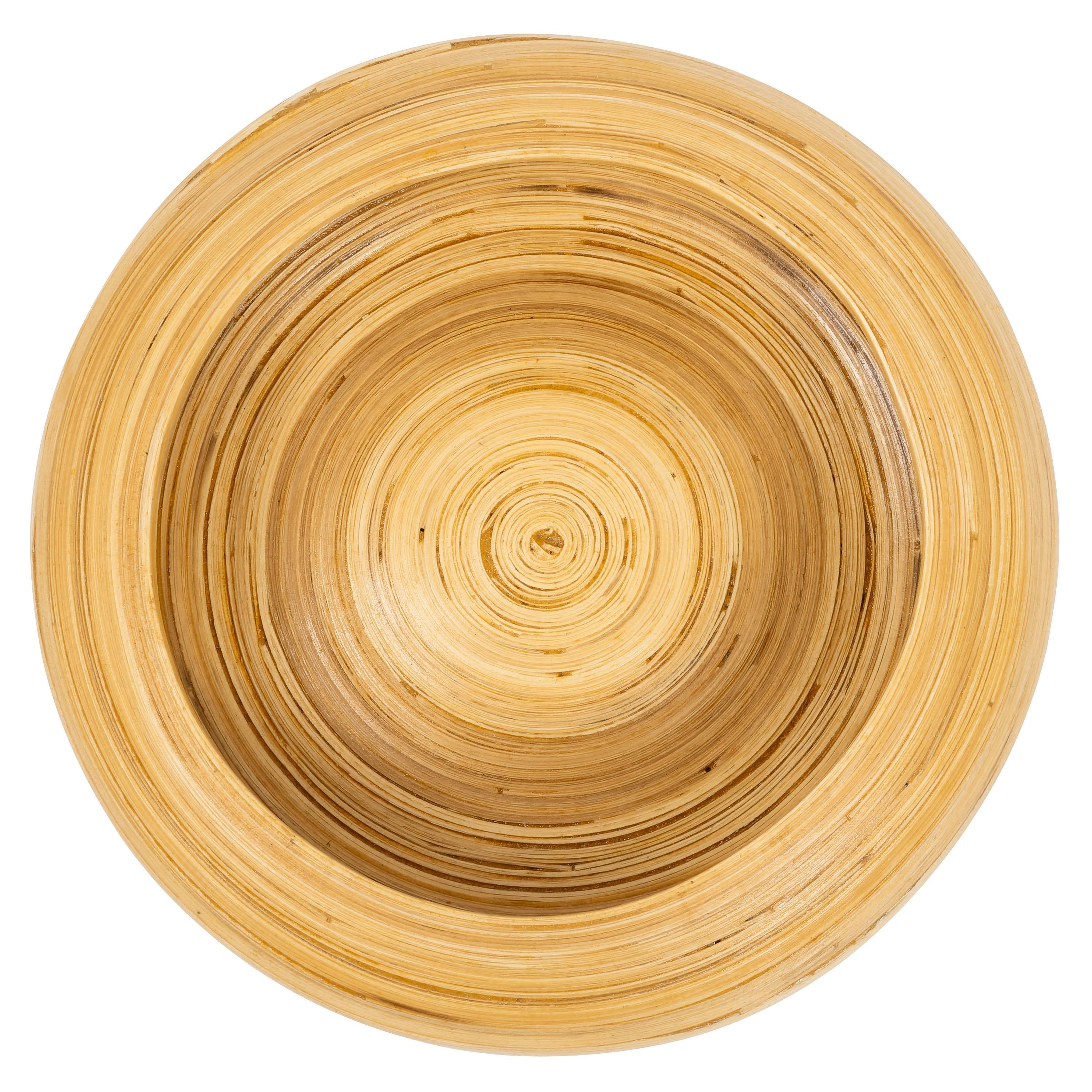 Bambu Dekoratif Bowl  D.20 cm