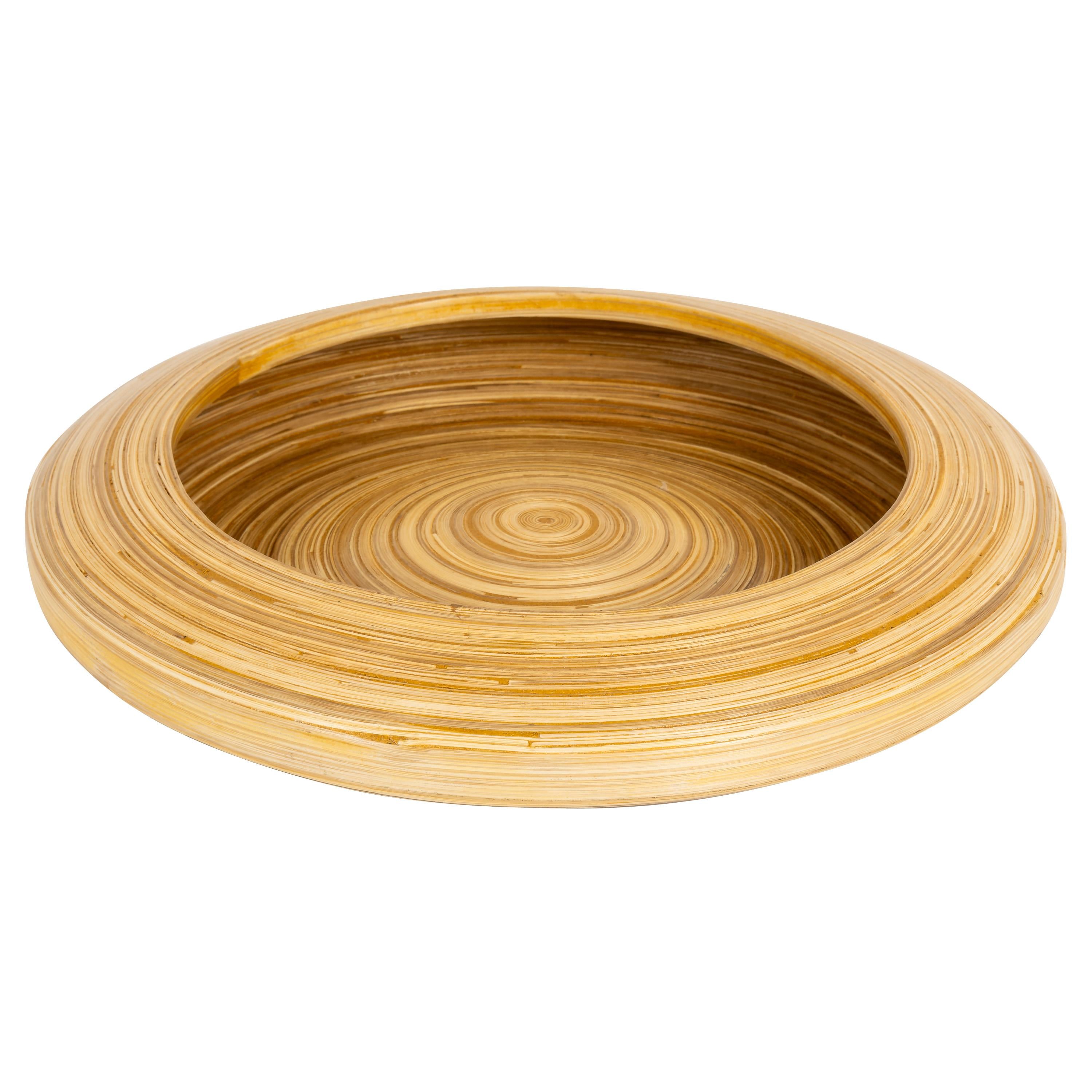 Bambu Dekoratif Bowl D.30 cm