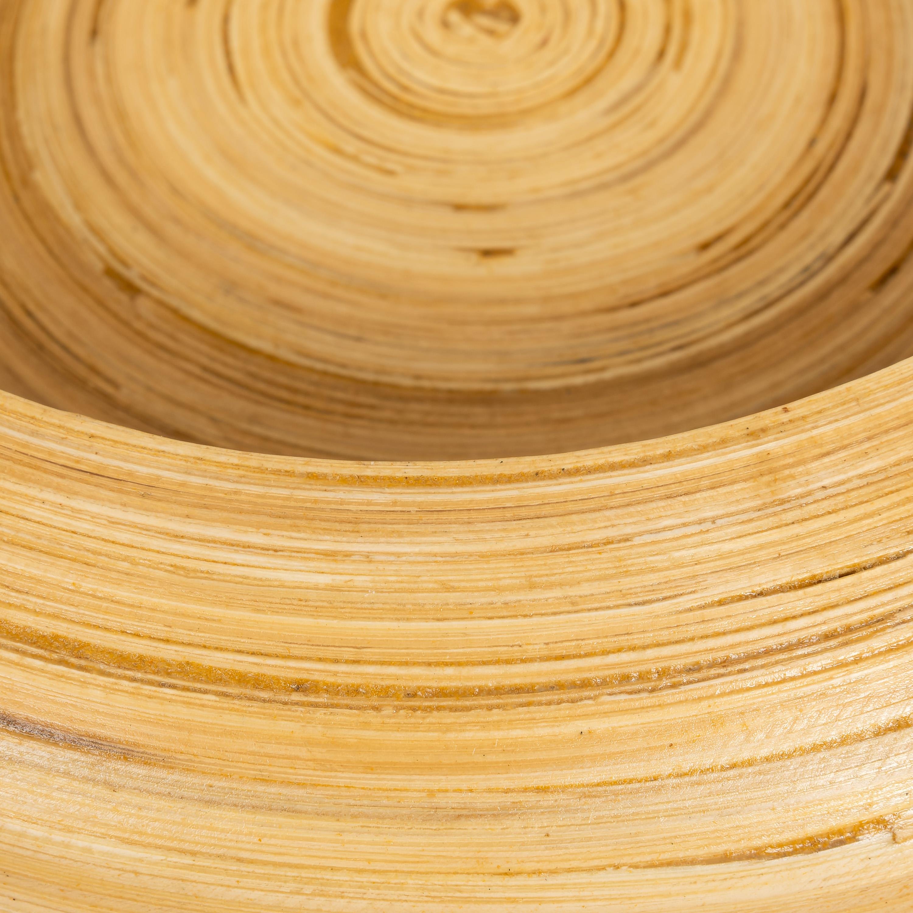 Bambu Dekoratif Bowl  D.20 cm