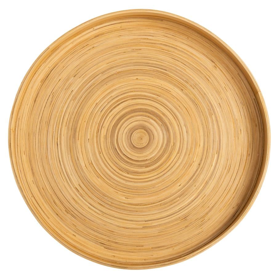 Bambu Dekoratif Tepsi 40 cm