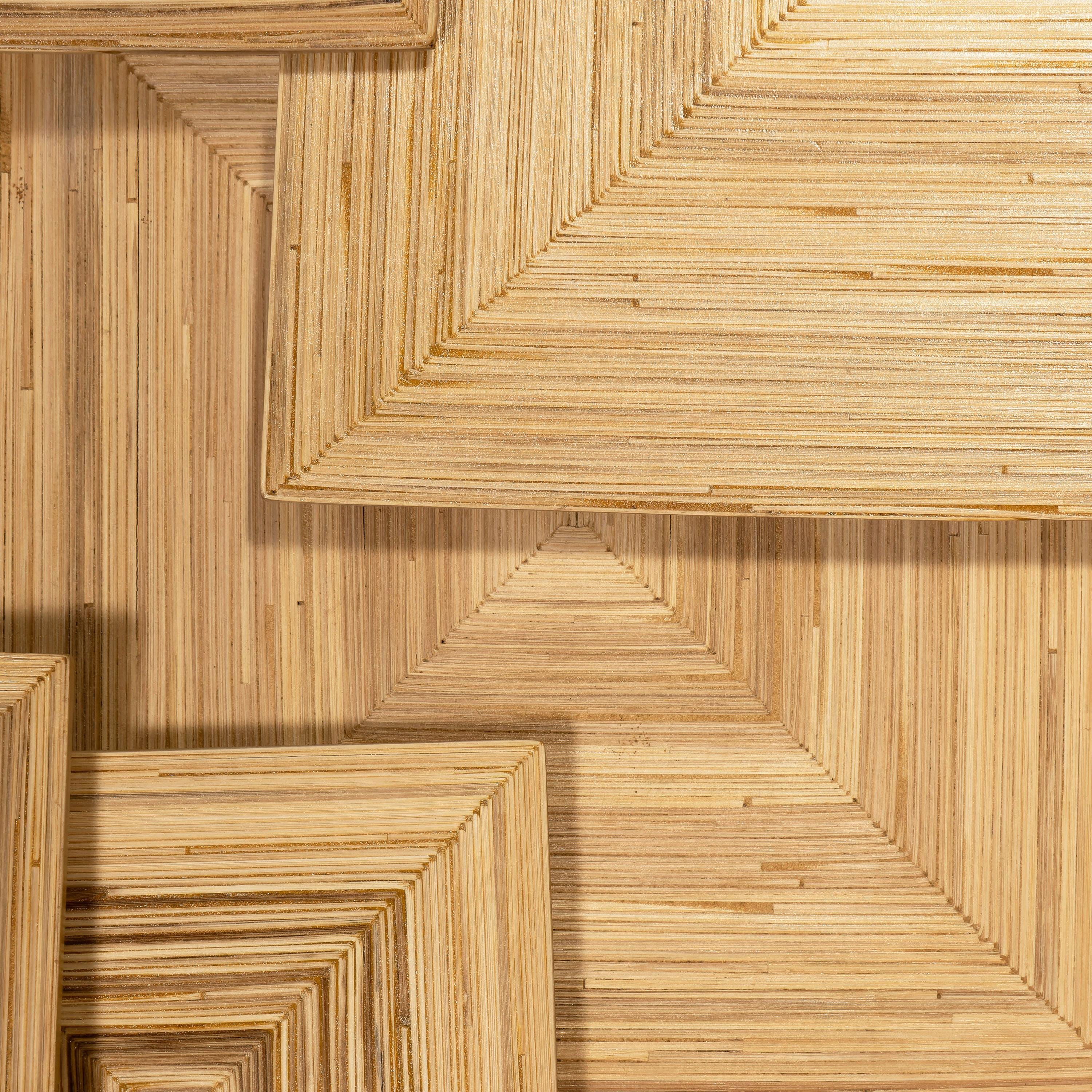 Bambu Duvar Dekoru 250 cm × 70 cm × 14 cm