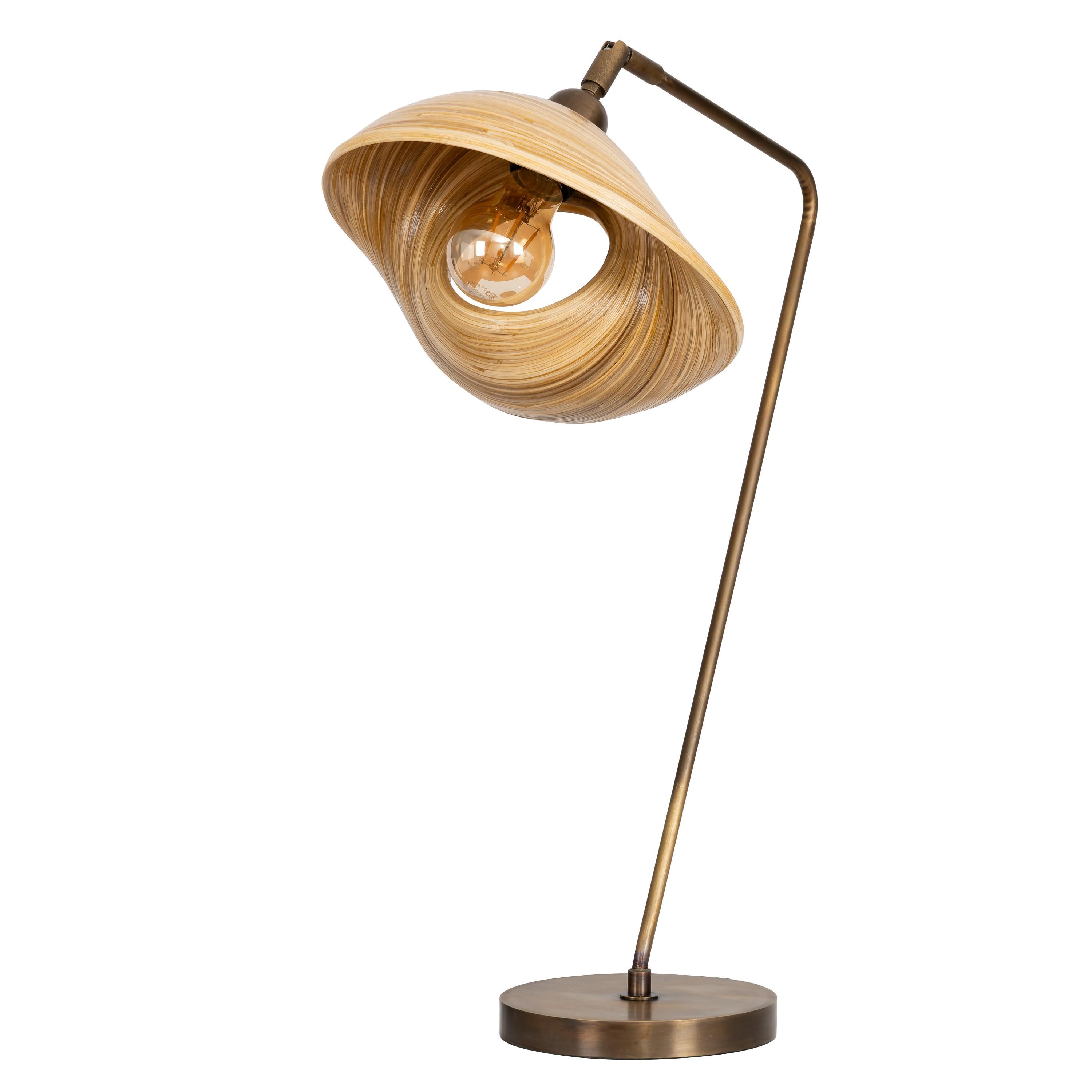 Bambu Masa Aydınlatması  60 cm × 25 cm × 35 cm